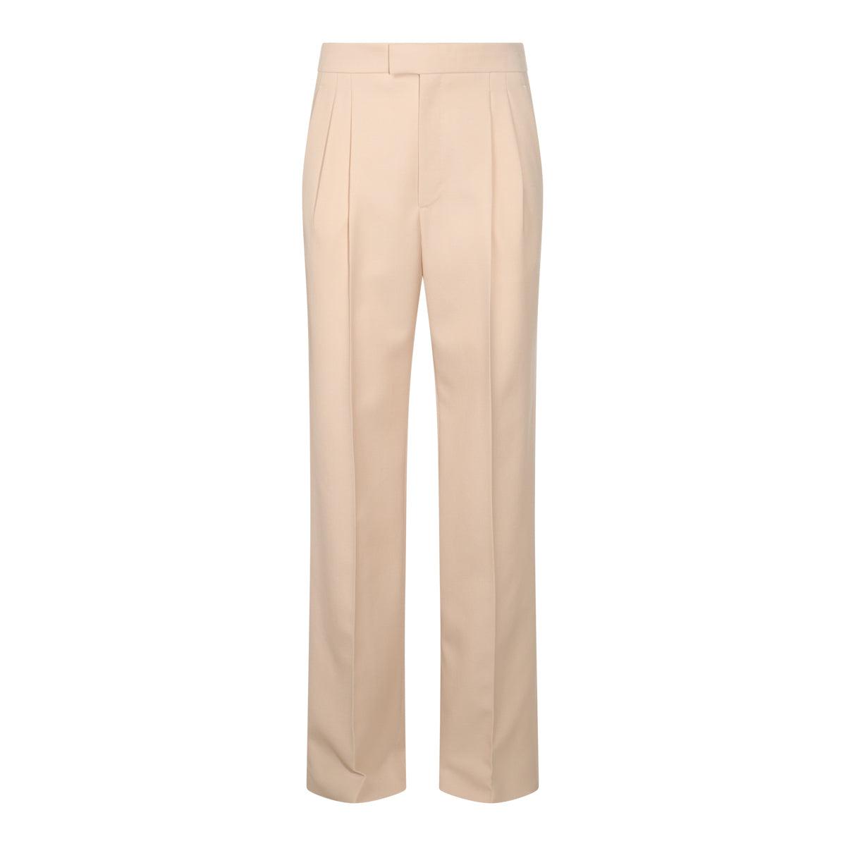 パンツ Valentino Garavani Cream Wool Pant Valentino Garavani Cream Wool Pant | italist