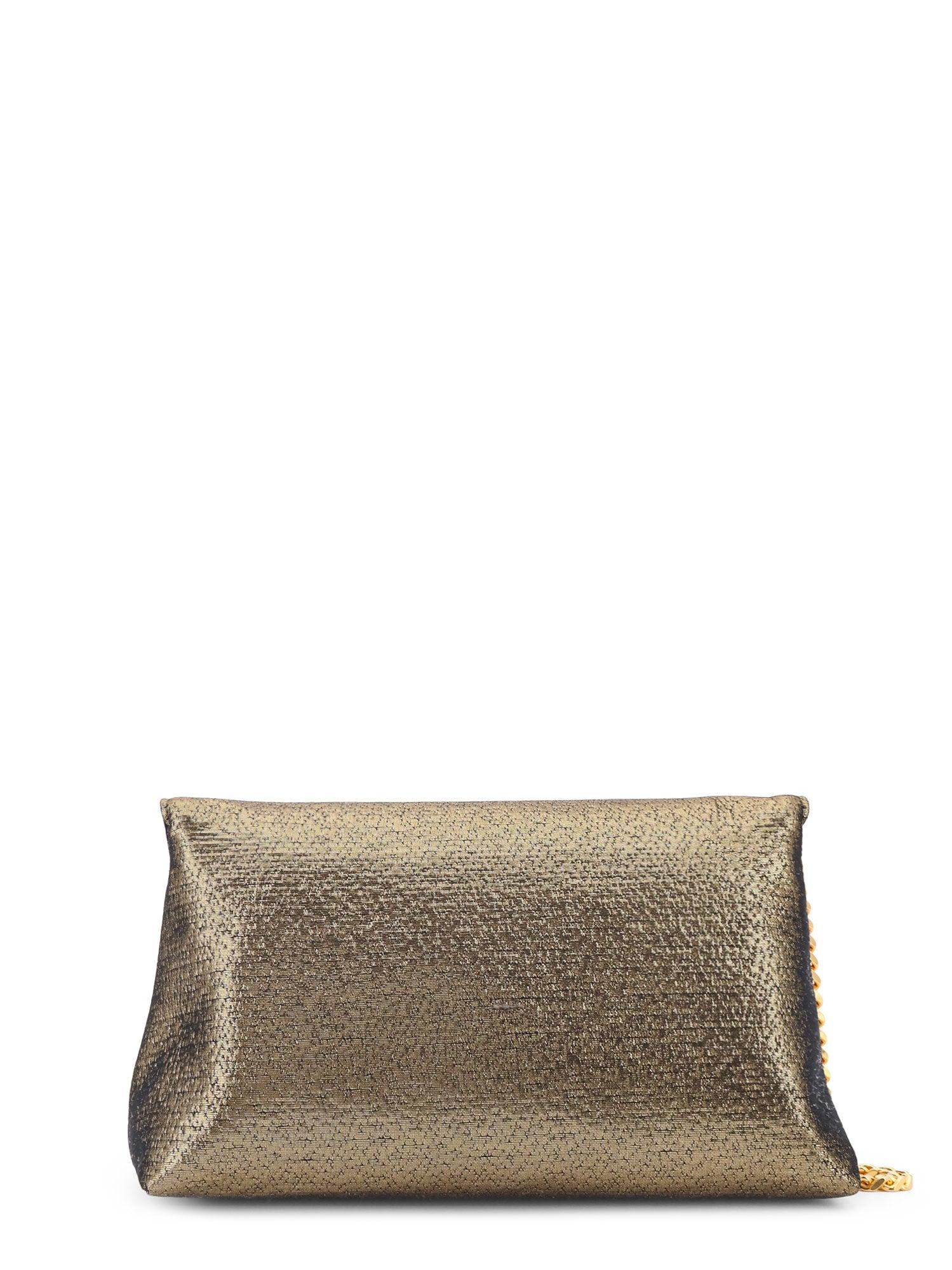 クラッチバッグ TOM FORD Laminated pochette chain shoulder strap Tom Ford Laminated Pochette With Chain Shoulder Strap