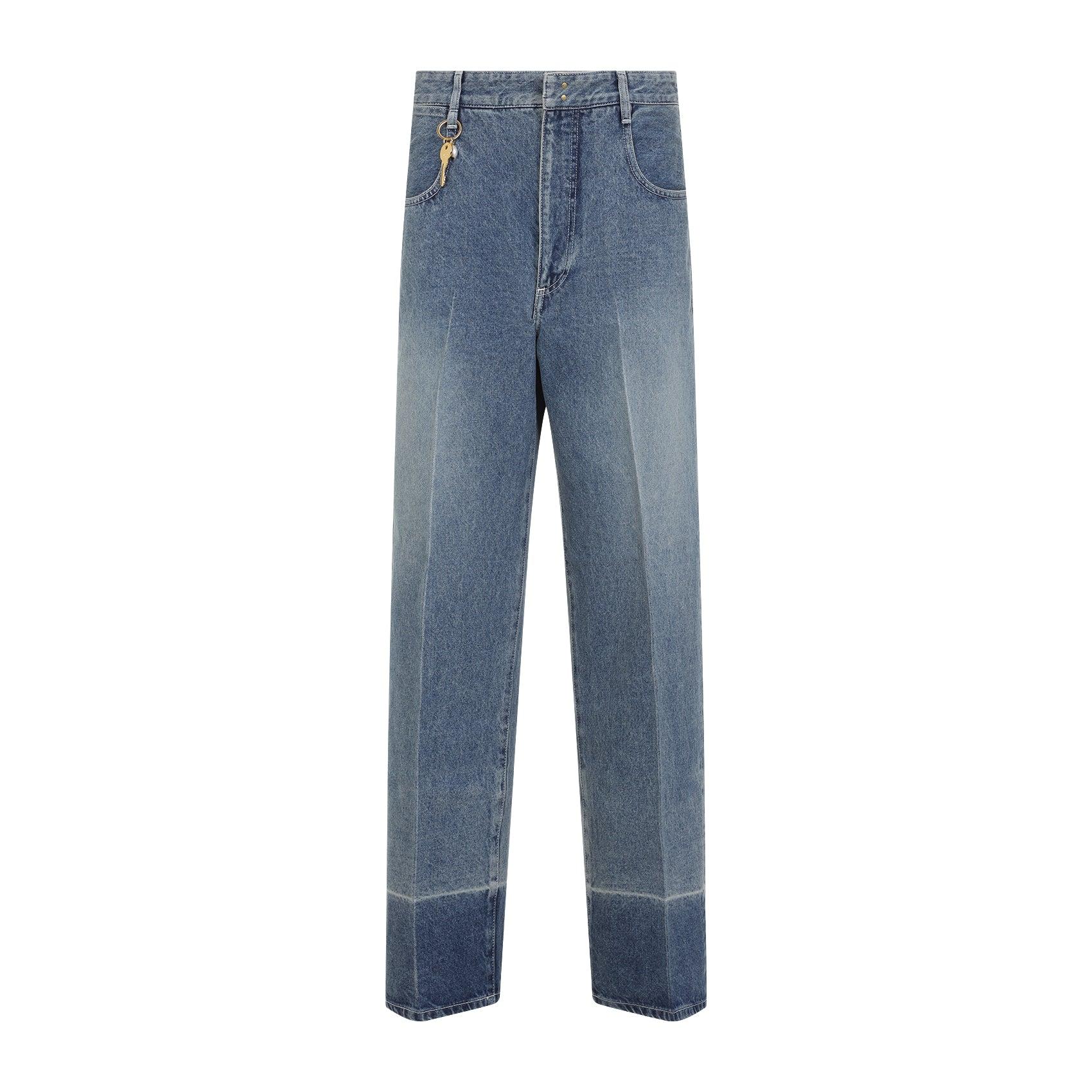 パンツ CARVEN TR201 WIDE LEG TROUSERS Carven Tr201 Wide Leg Trousers in Blue | Lyst