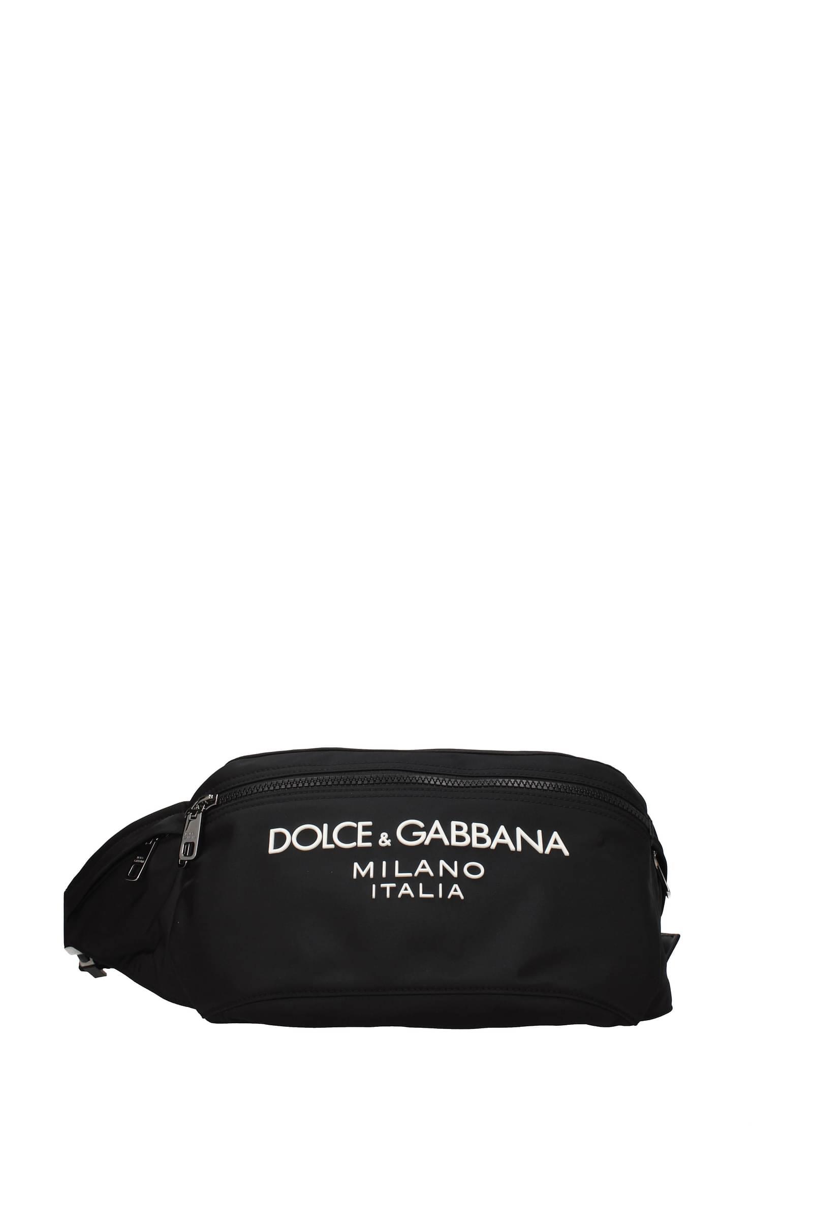 Dolce & Gabbana Backpack And Bumbags Nylon Black White for Men | Lyst