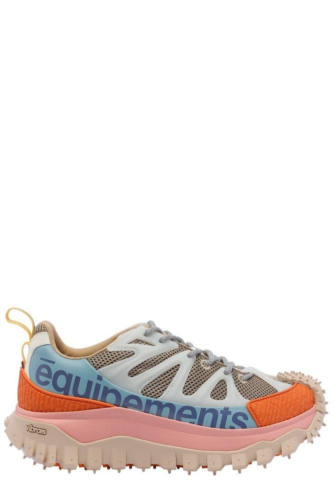Moncler Ivory Trailgrip Amoeba Sneakers | Lyst