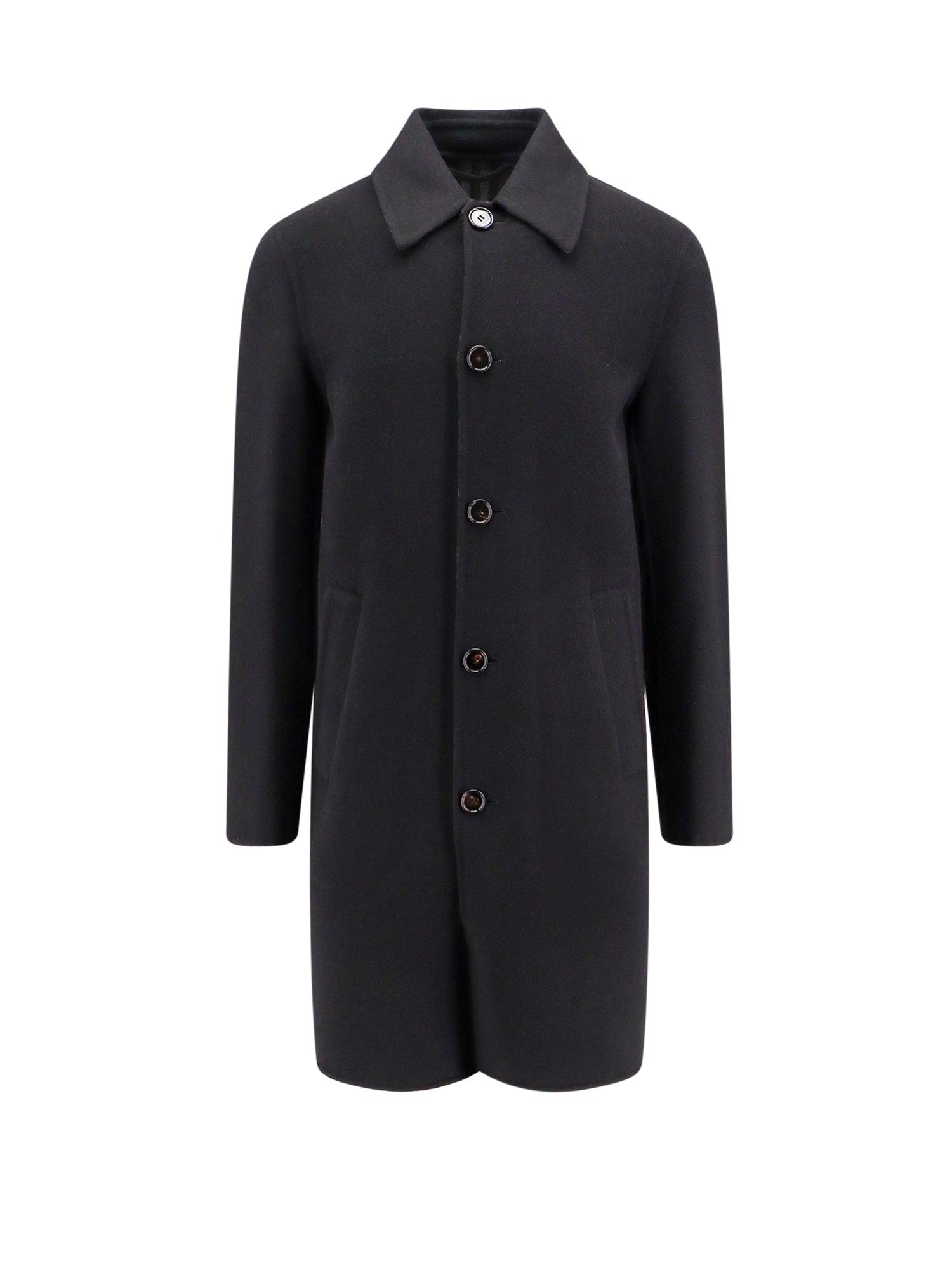Burberry Coat in Blue for Men | Lyst