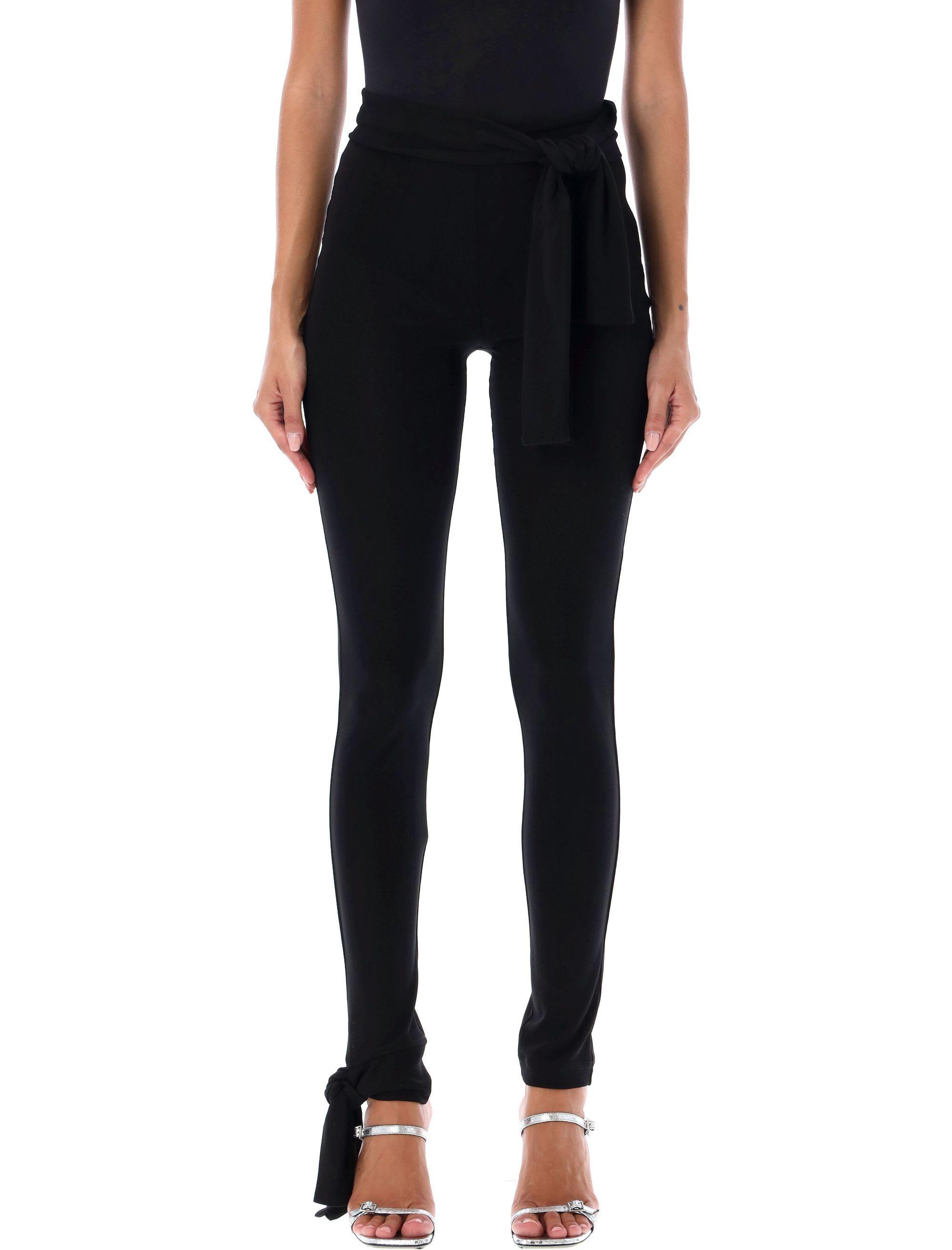 パンツ Msgm Black Viscose Pant Msgm Viscose Pants In Black - 52% Off | Editorialist