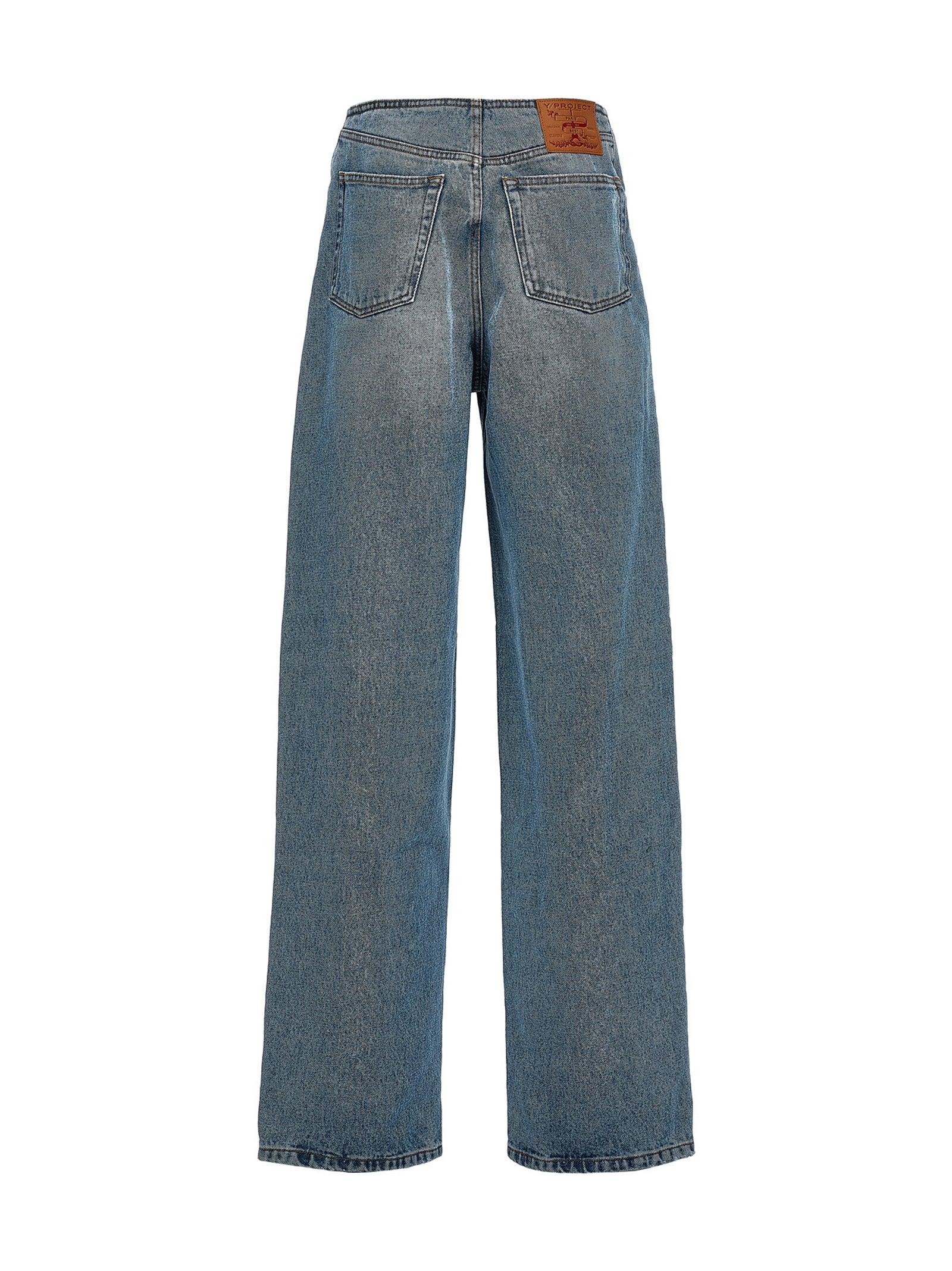 Y. Project Y Jeans in Blue | Lyst