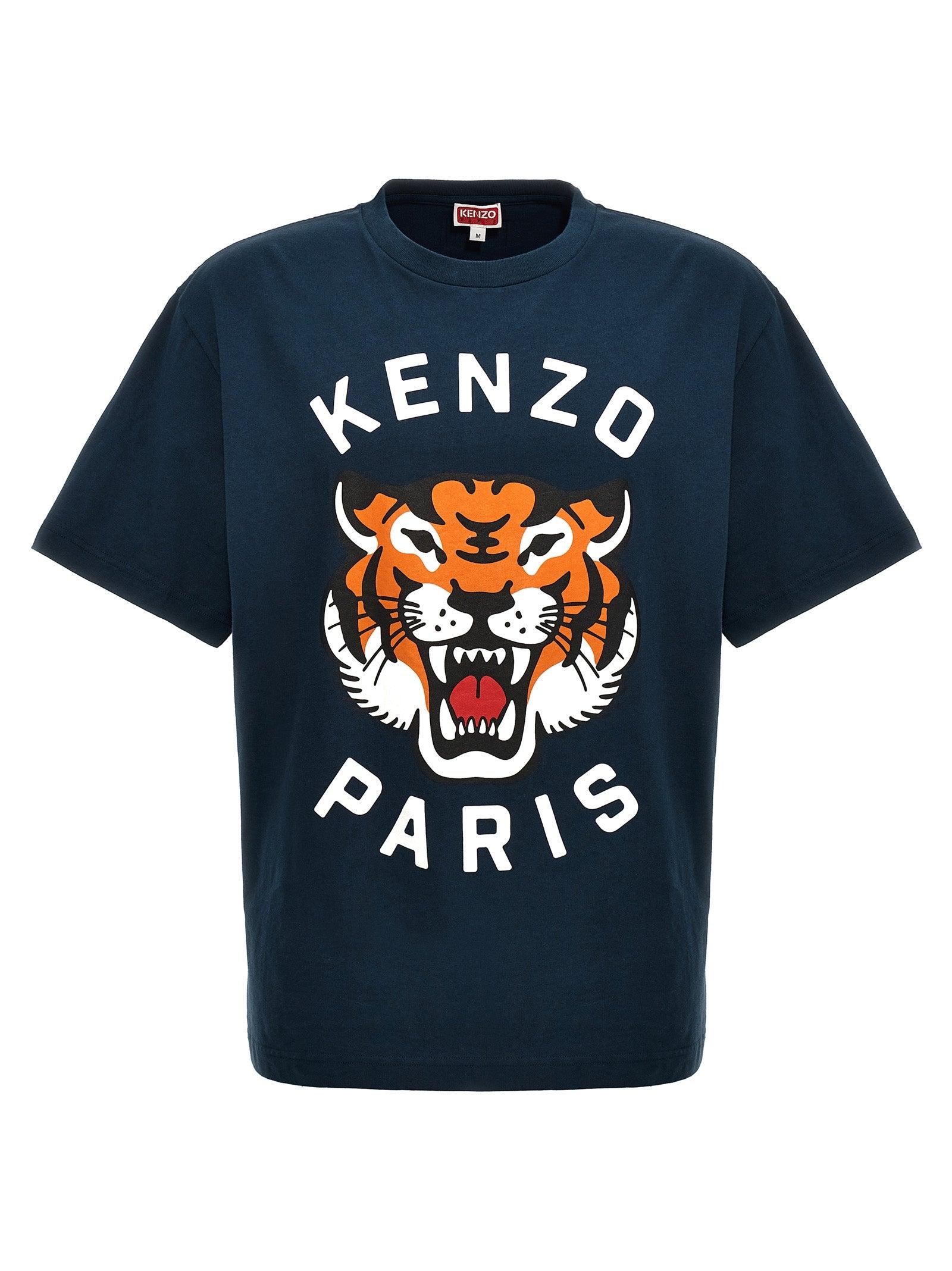 Black and blue kenzo t shirt discount