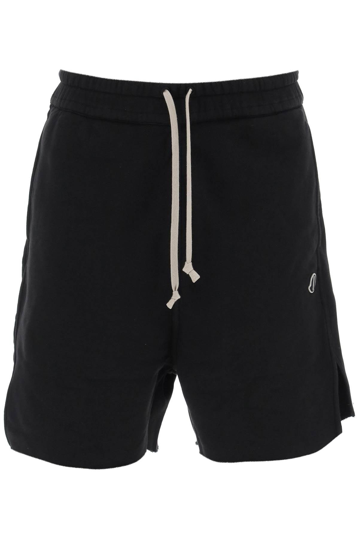 Moncler Cotton Fleece Long Boxers in Black for Men Lyst UK