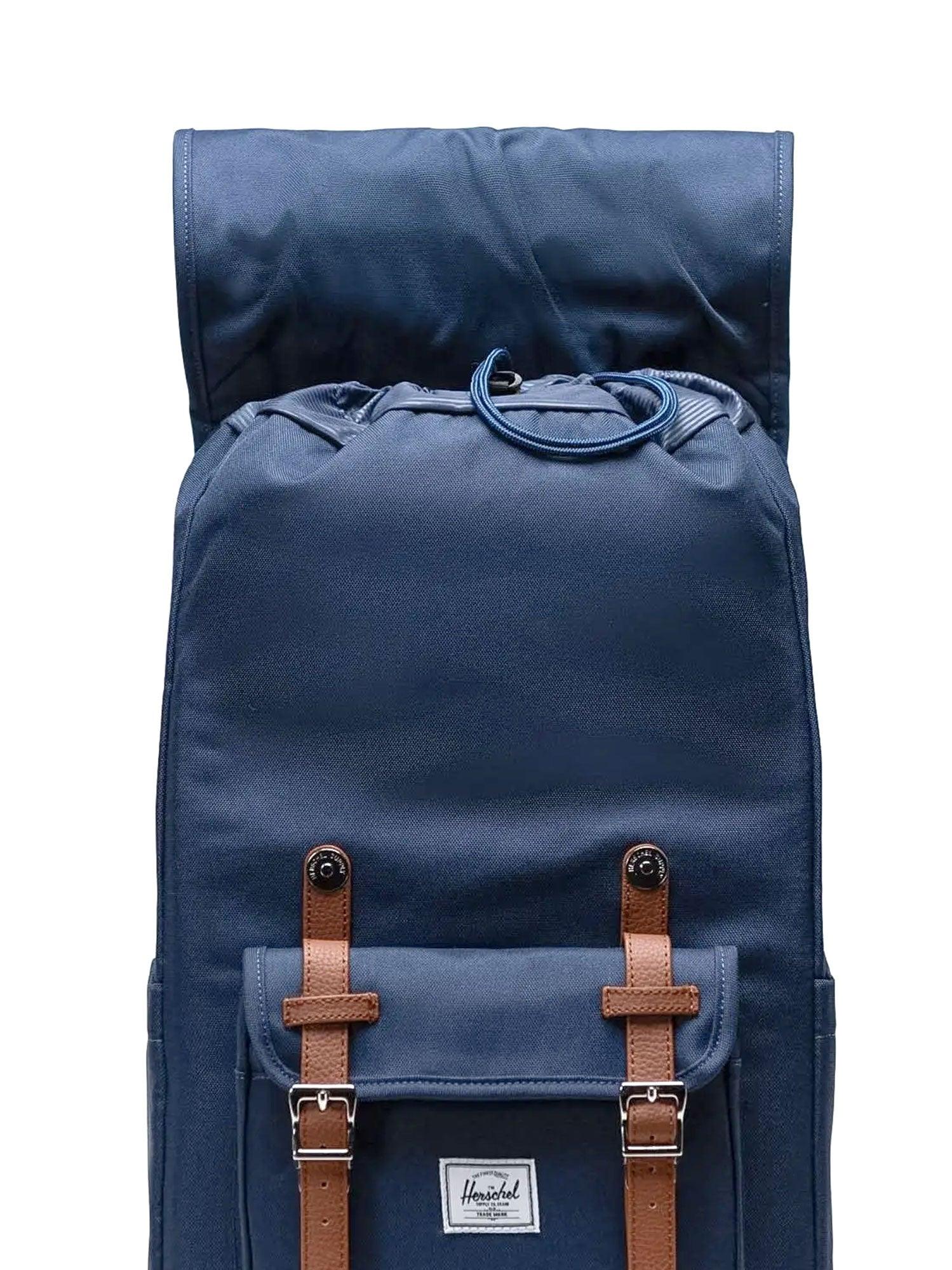 Herschel Supply Co. Recycled Fabric Backpack With Frontal Logo Patch in Blue for Men Lyst