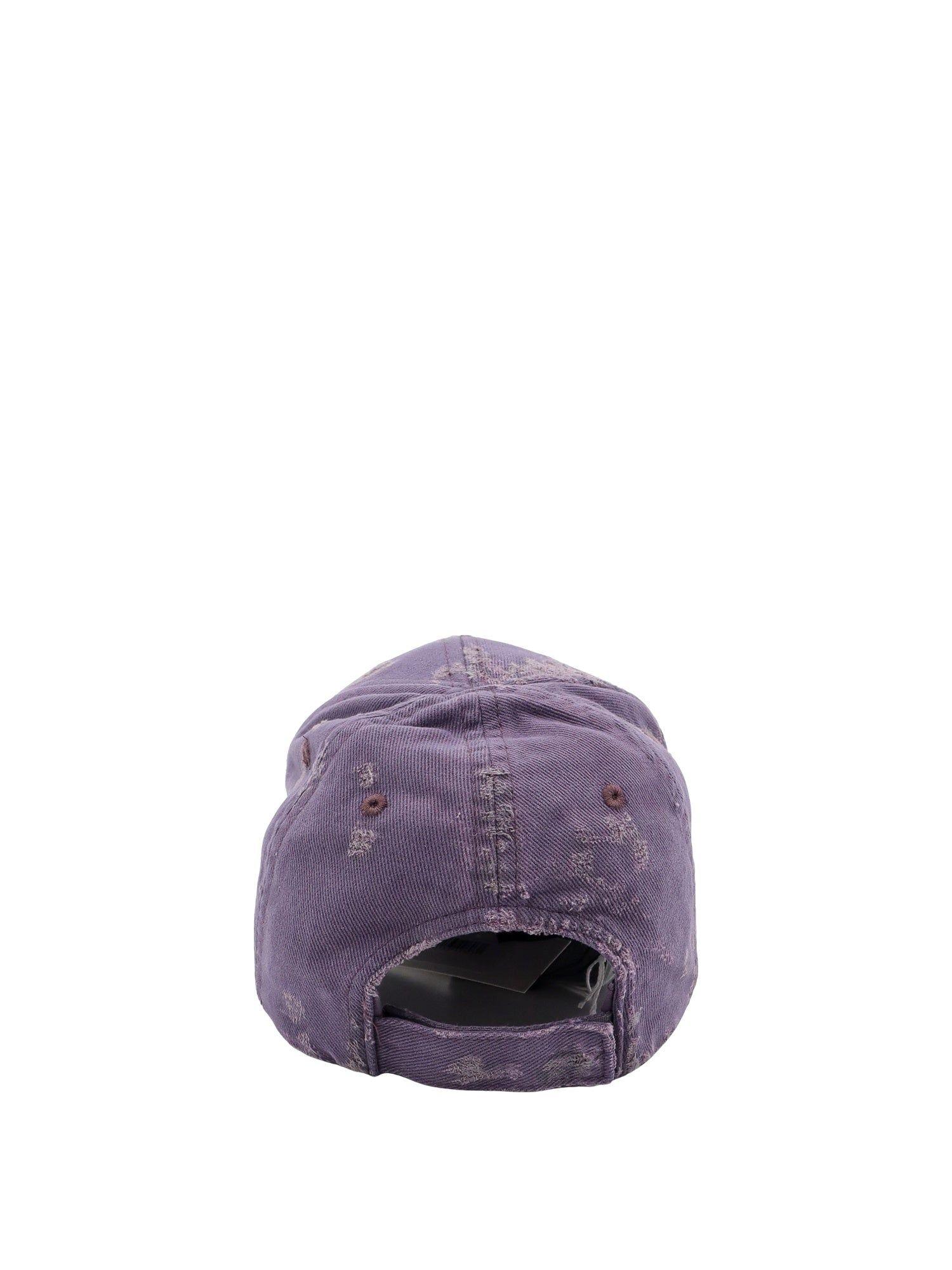 balenciaga purple hat