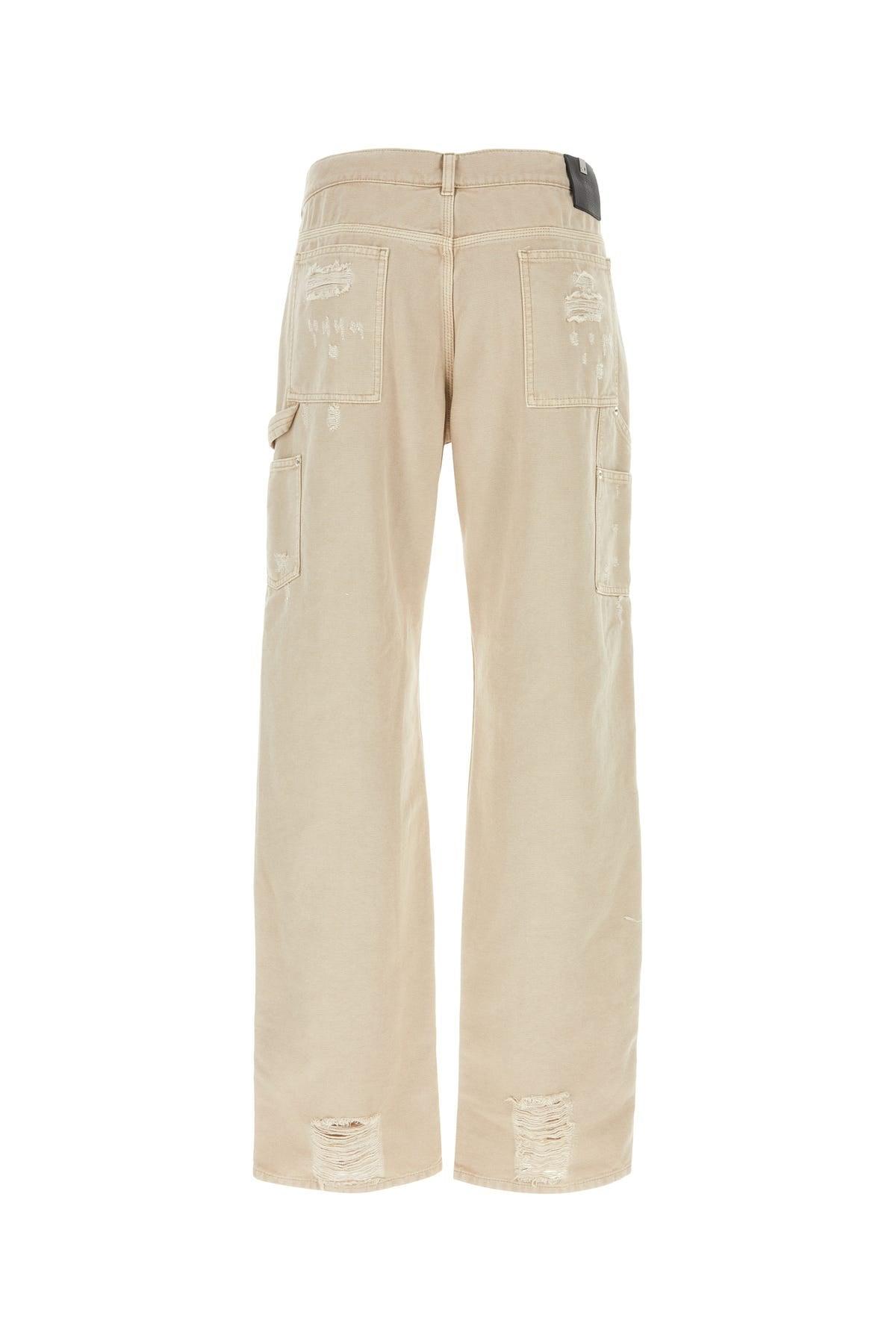 デニム・ジーパン Alyx Sand Denim Jeans blackmeans×1017 ALYX 9SM クラストデニムパンツ '22限定