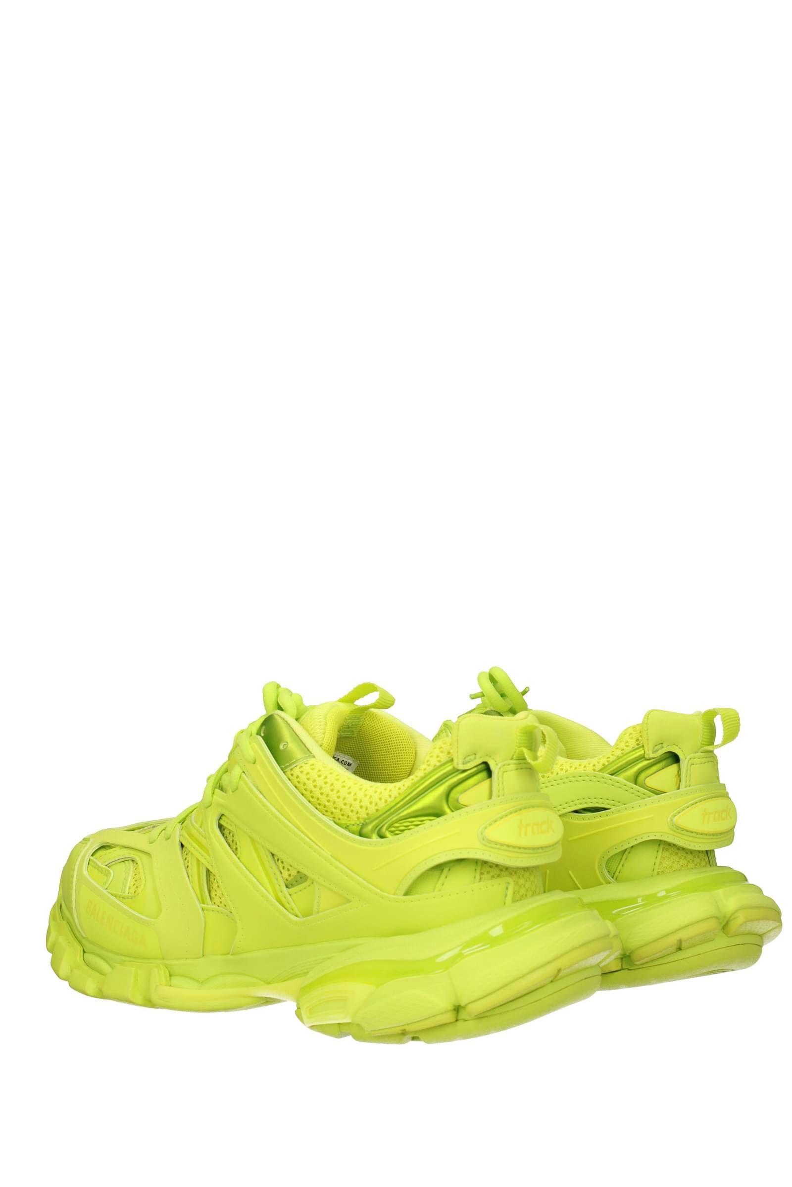 Balenciaga Sneakers Track Fabric Yellow Fluo Yellow for Men | Lyst