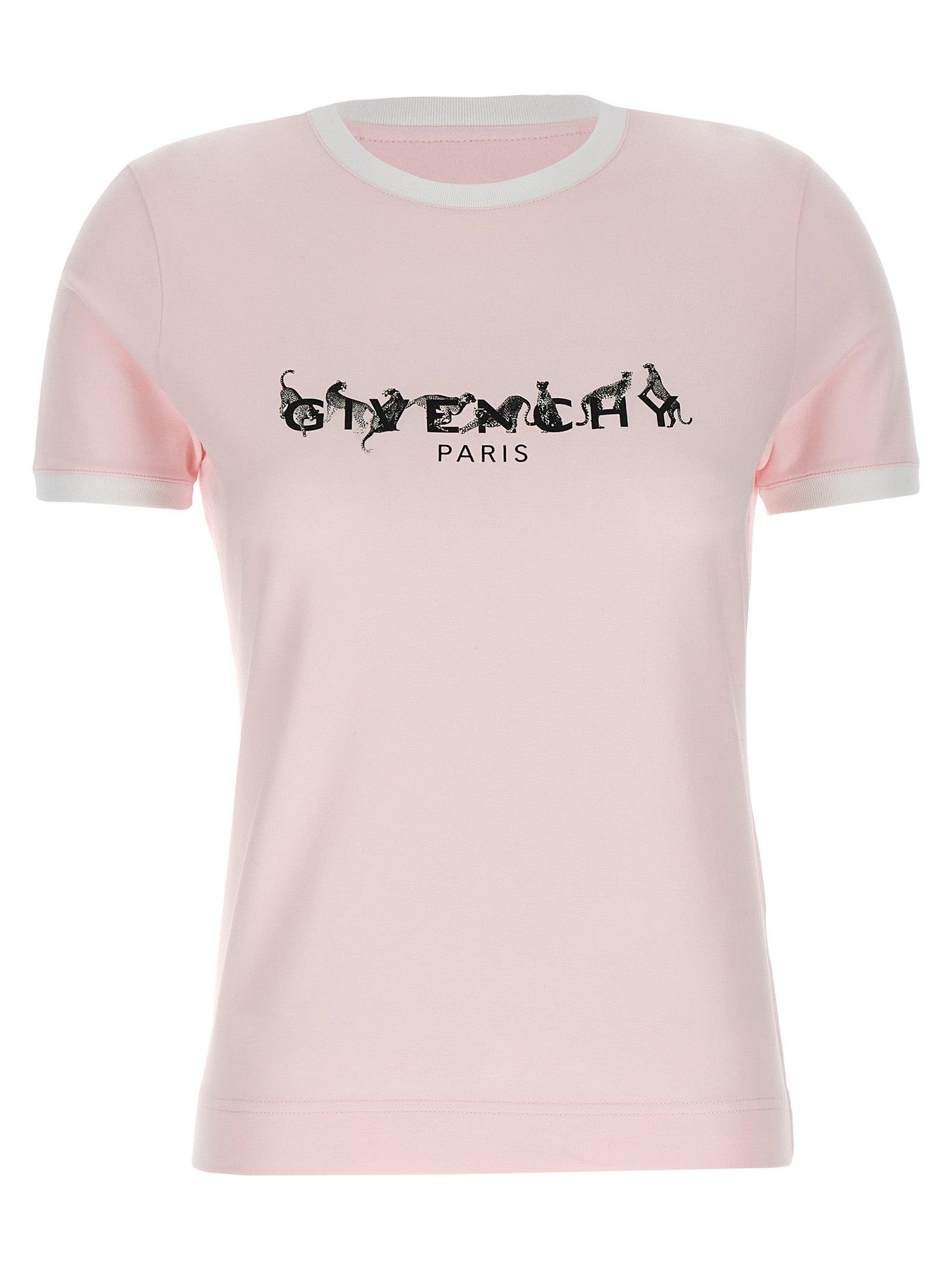 Pink Givenchy Shirts Womens Active Sports De Givenchy Paris Women