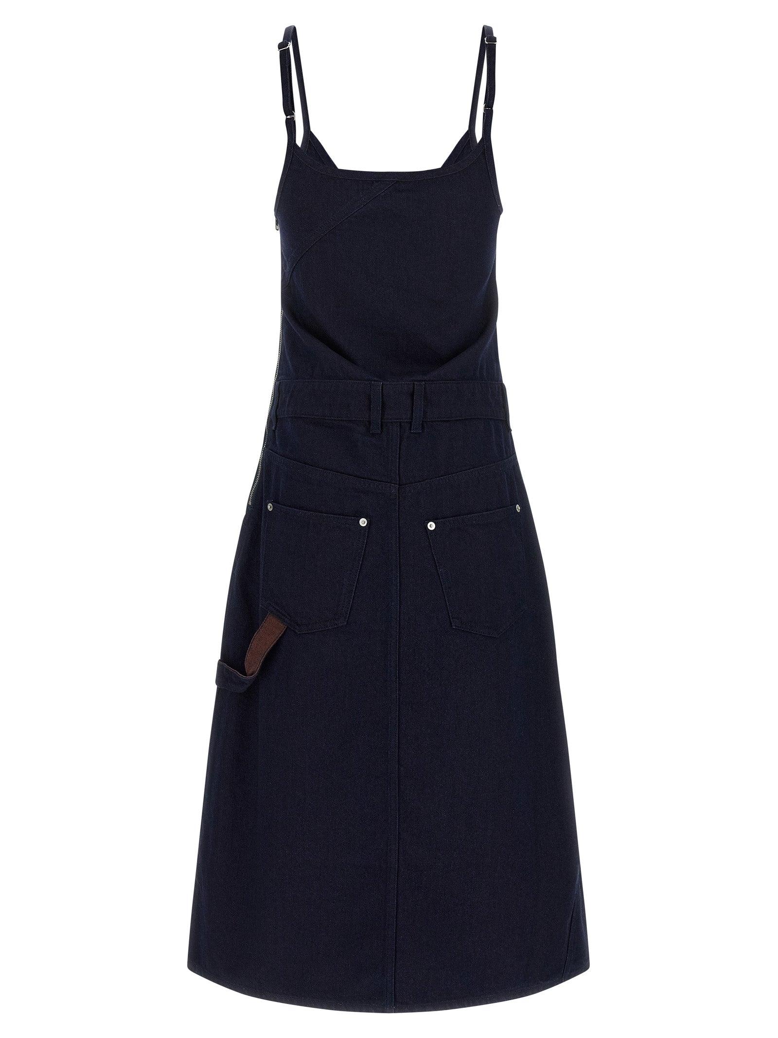 【関税&送料込】Jw Anderson Brown Stretch Cotton Dress JW Anderson Knot Front Long Dress | Shopbop