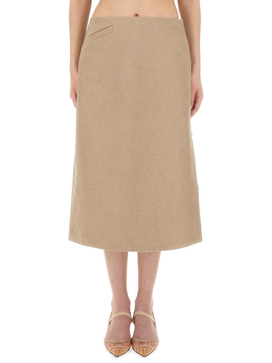 Fendi Mid-length skirts for Women | Online Sale up to 52