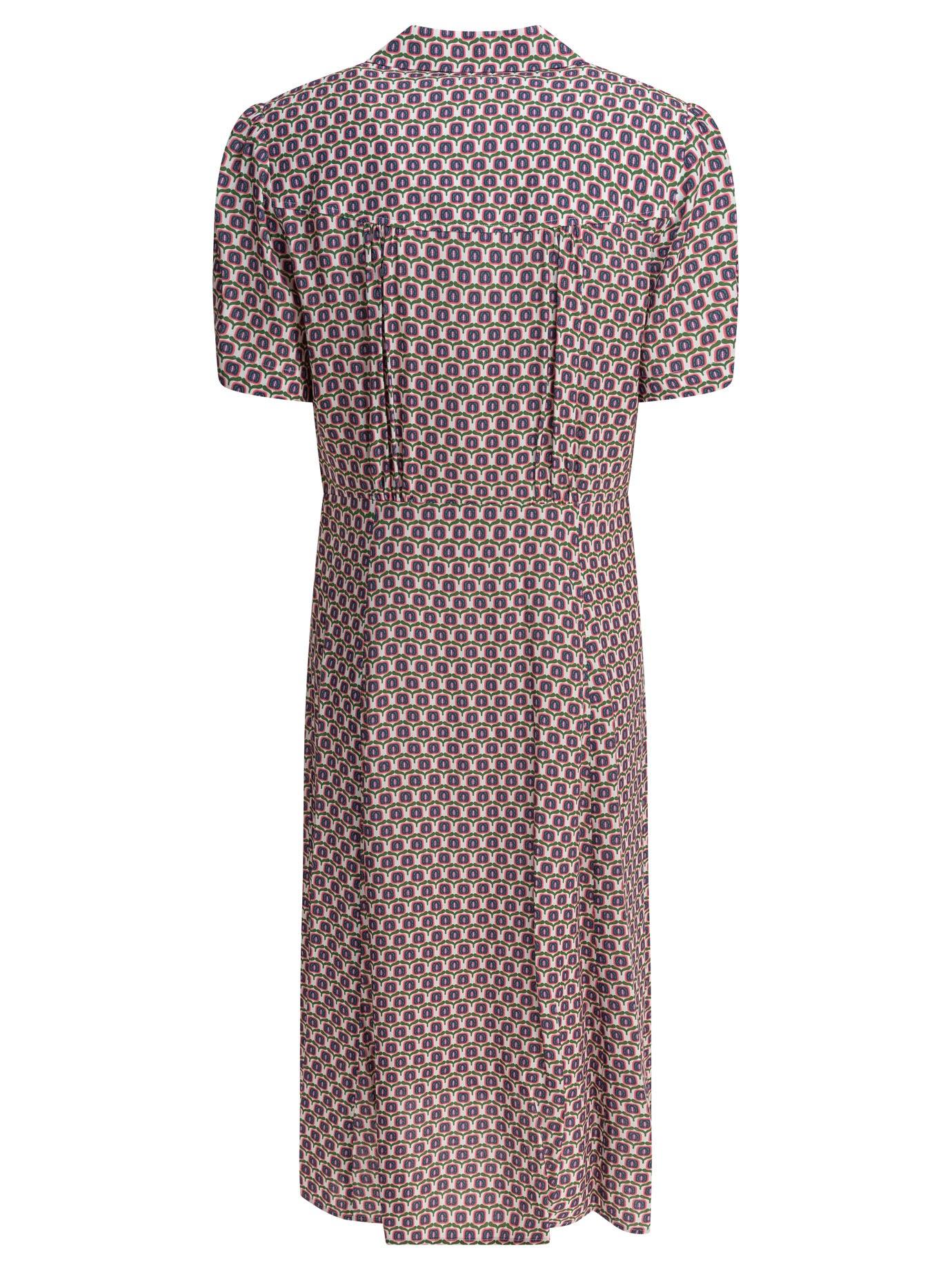 ワンピース Ines de la fressange Dresses Bordeaux 2017 A/W UNIQLO Women Ines de la Fressange Rayon One Piece