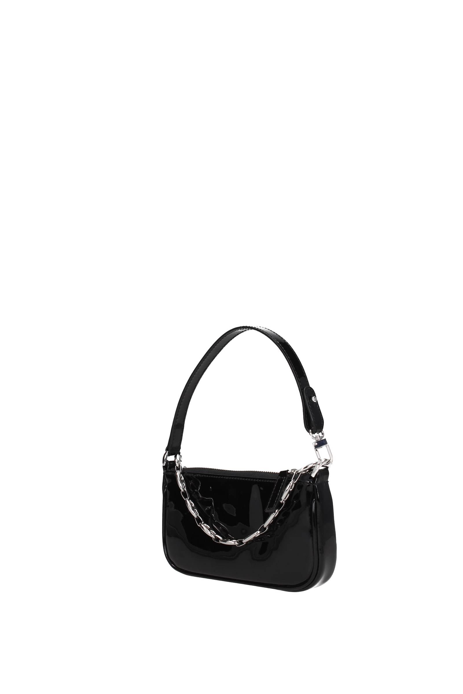 BY FAR, Bags, By Far Rachel Bag In Black With Gold Hardware