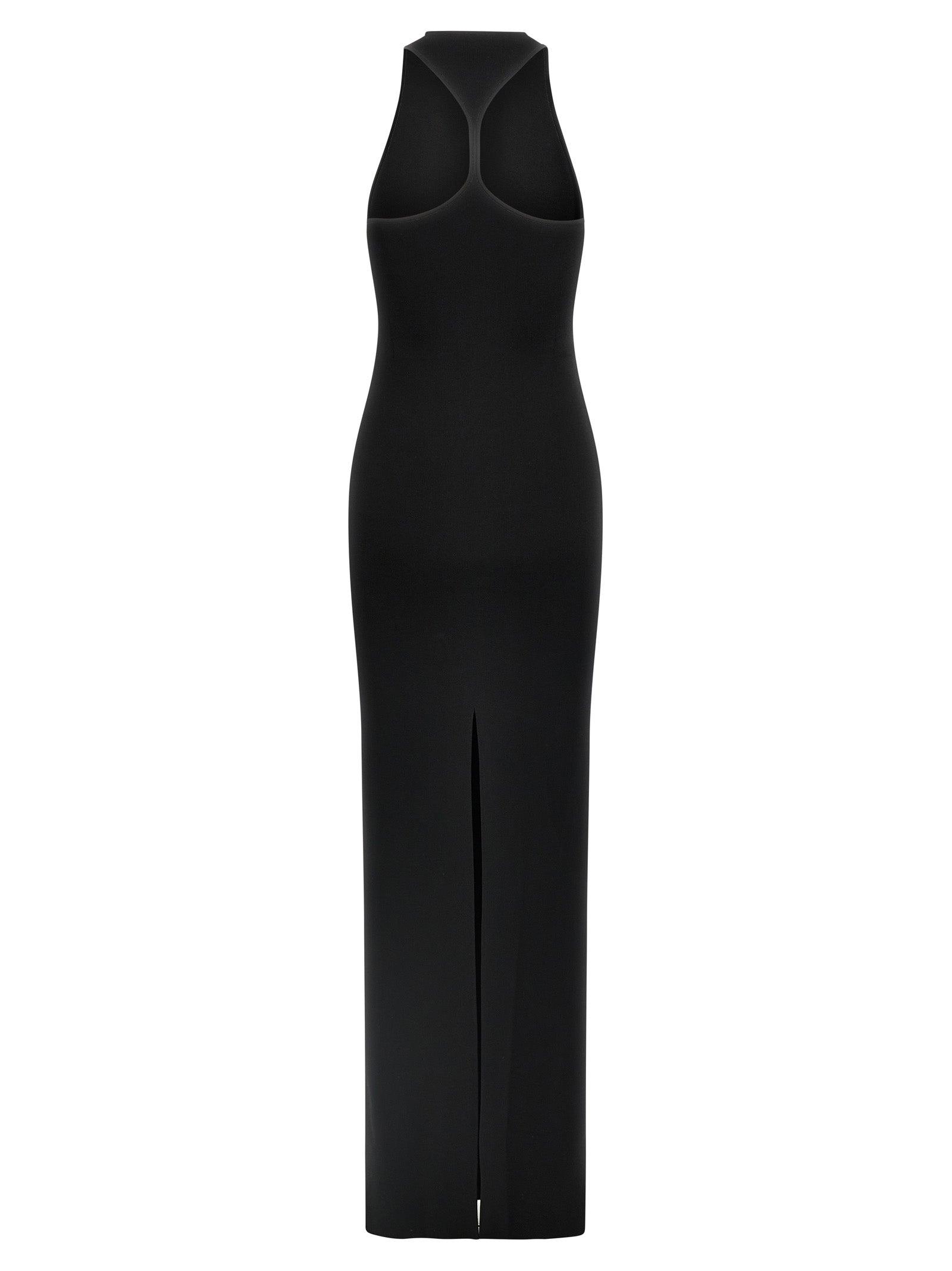 ワンピース SAINT LAURENT Black Viscose Long Dress Saint Laurent Black Viscose Long Dress FW23 Collection – LOZURI®