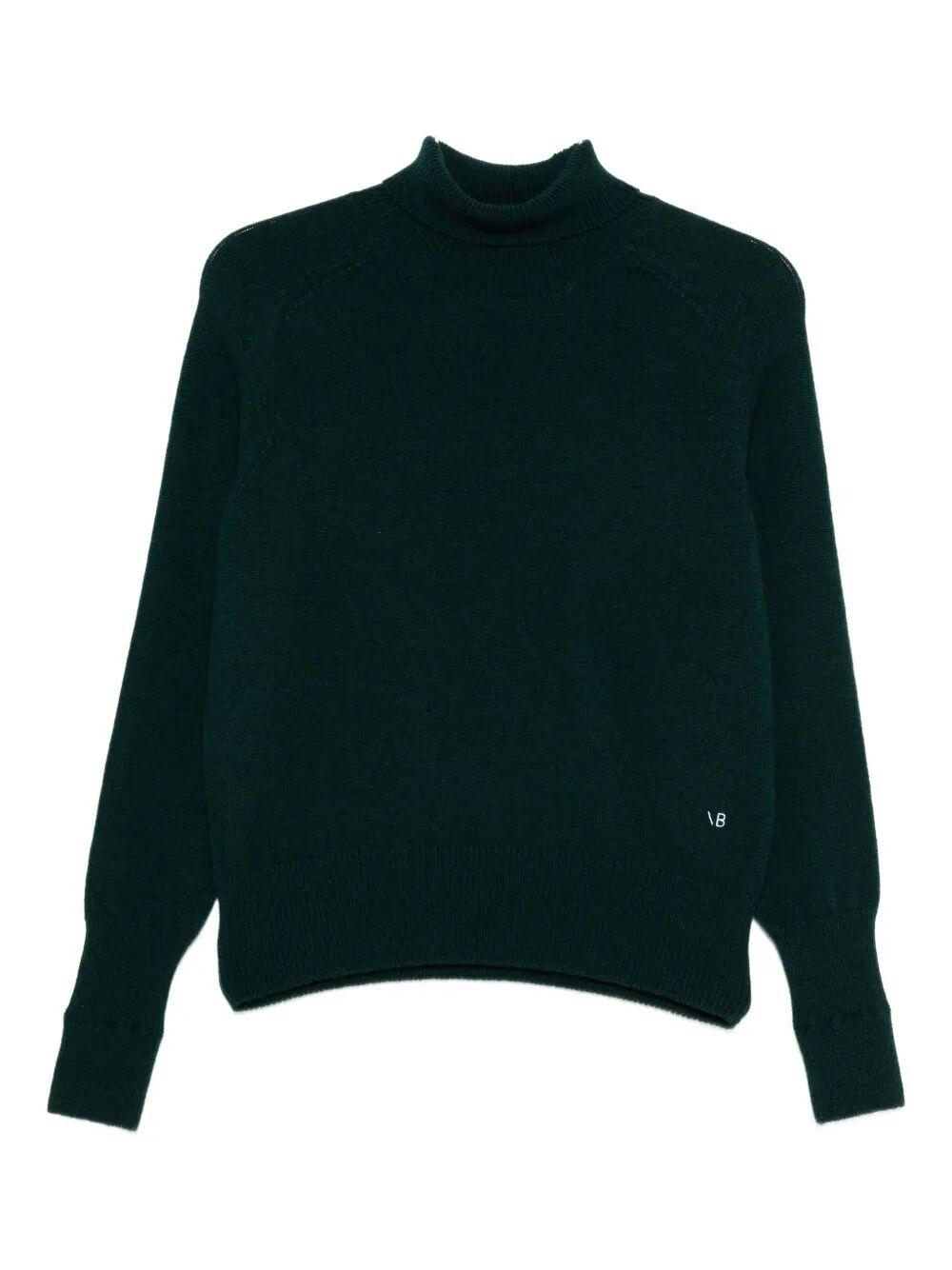 Tシャツ・カットソー Victoria Beckham Merino Wool High Neck Top Victoria Beckham High neck knit jumper | The Fashion Square