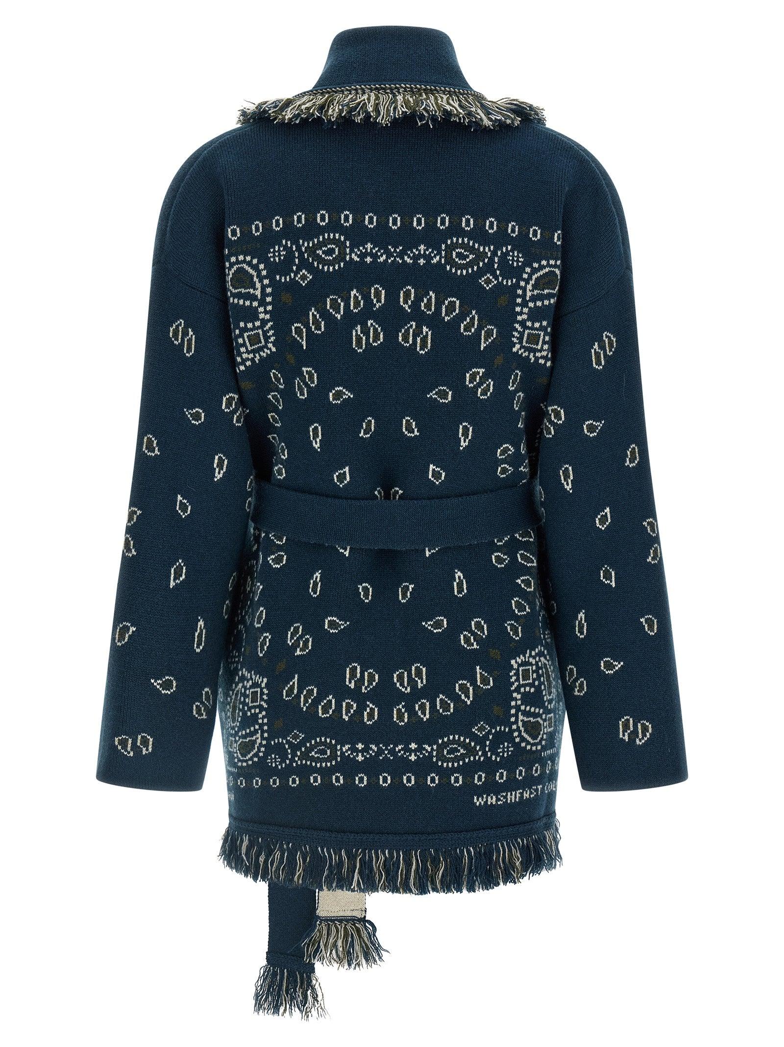 Bandana Cappotto Alanui Shop Alanui Online Sale New Season Lyst Canada