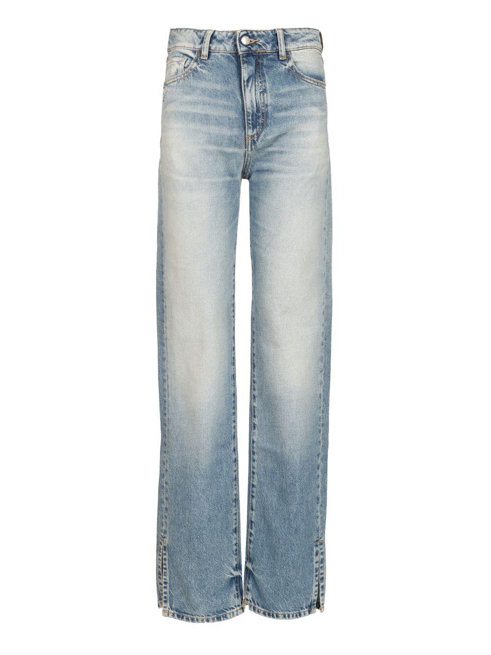 デニム・ジーパン ICON DENIM Women Denim Pants BEAGR1006 Grey ICON DENIM Straight-leg jeans for Women | Online Sale up to