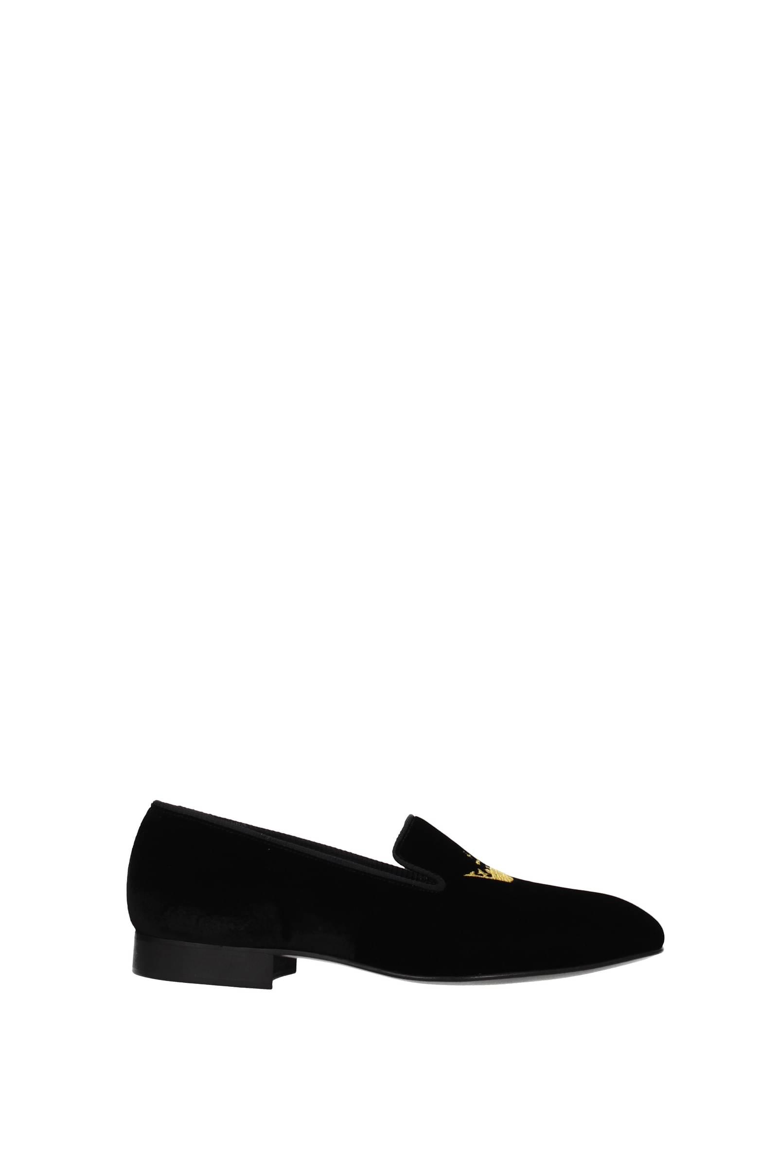 Church's Loafers Sovereign Velvet Gold in Black for Men Lyst