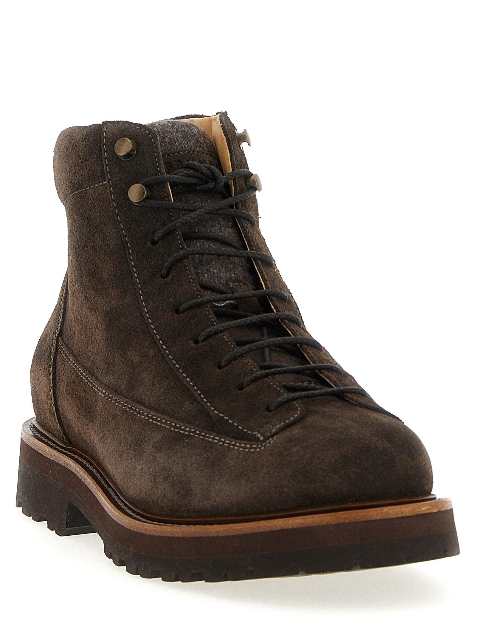 BRUNELLO CUCINELLI boots dark brown | BRAUN Hamburg