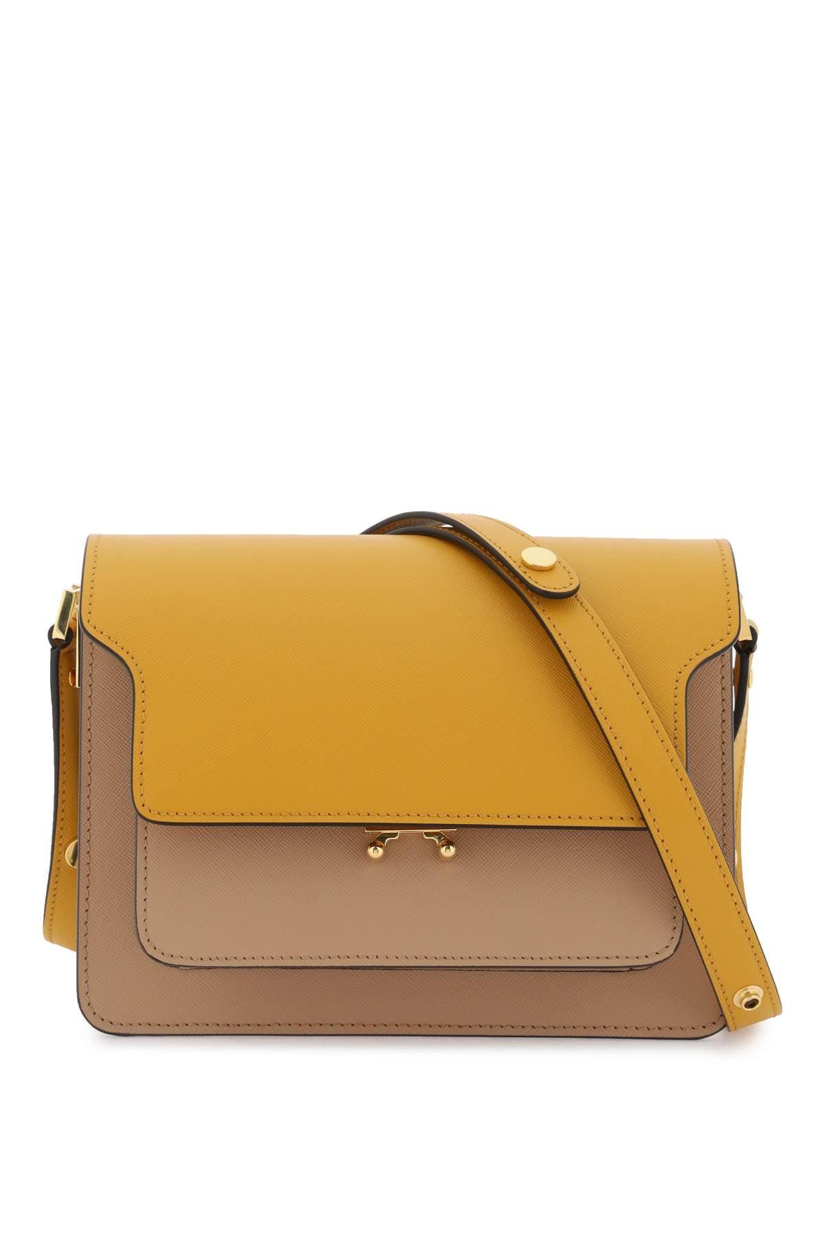 Marni Orange Trunk Soft Medium Bag