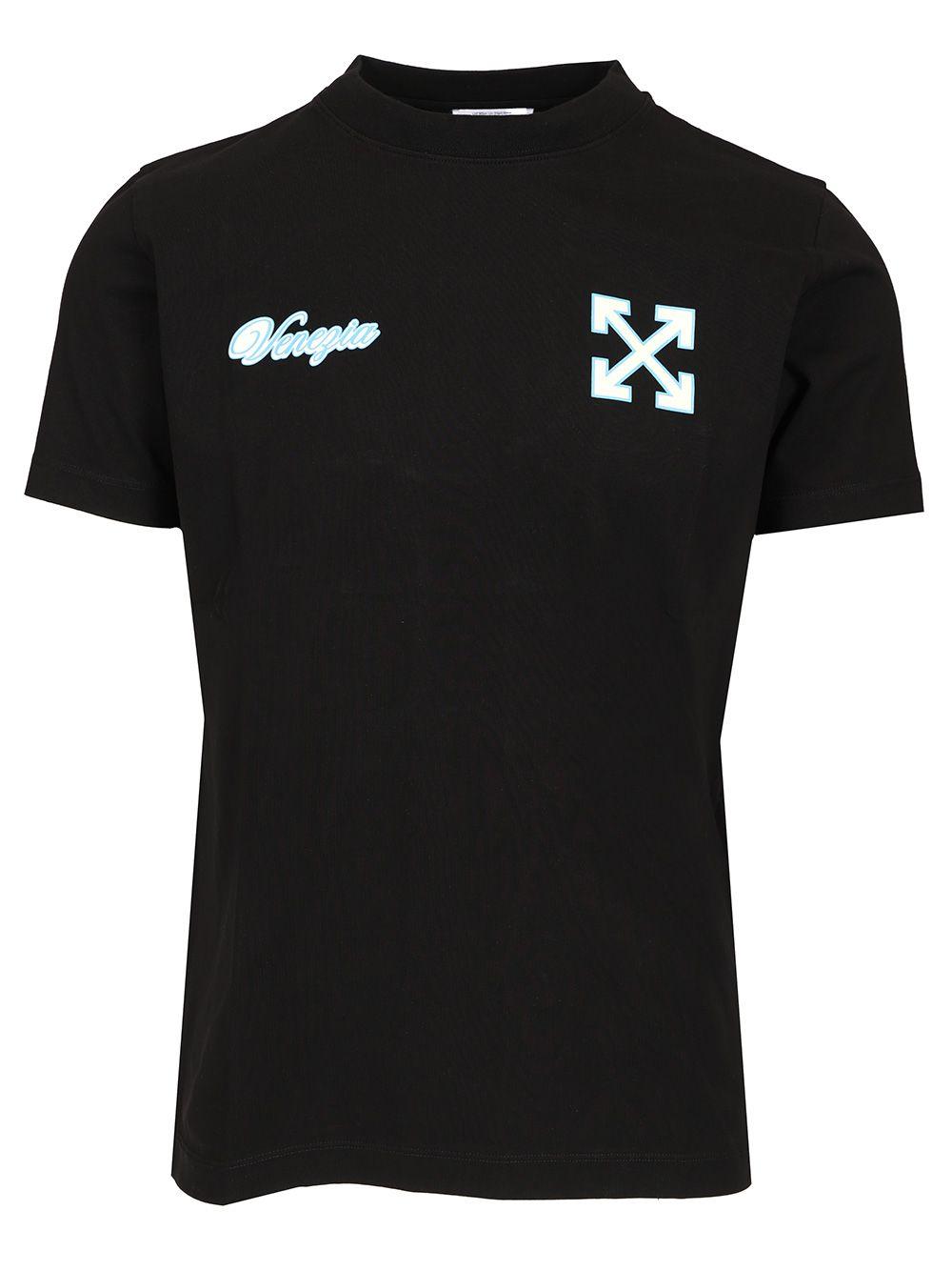 【関税・送料込み】Off-white Venezia T-shirt Off-White c/o Virgil Abloh Venezia T-Shirt in Black for Men
