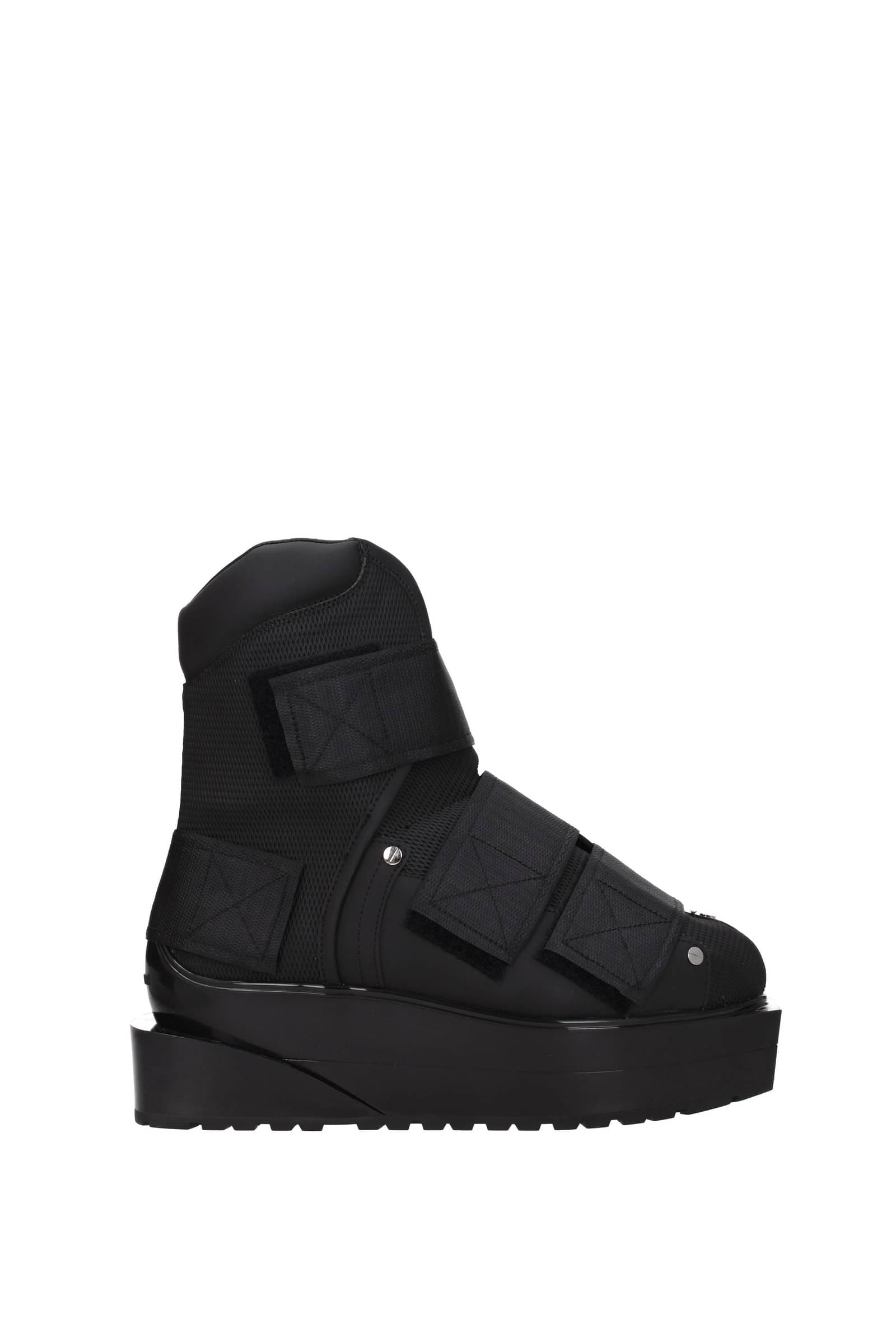 Balmain Ankle Boot Fabric in Black for Men | Lyst