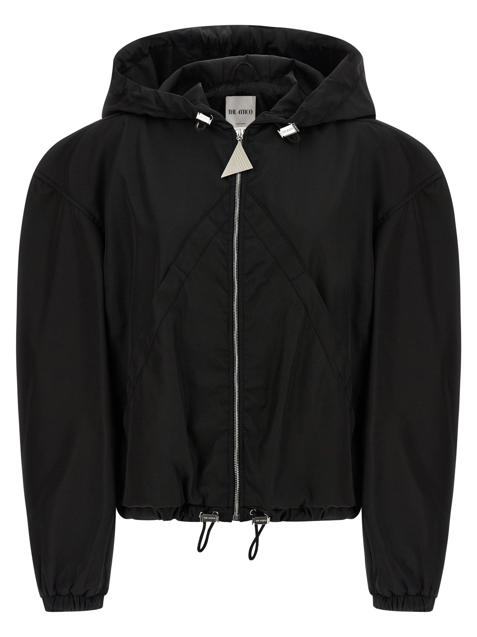 ブルゾン THE ATTICO Women Outer 250WCB00070 PLL001AA 828 GREEN Anja'' military green bomber for Women | THE ATTICO®