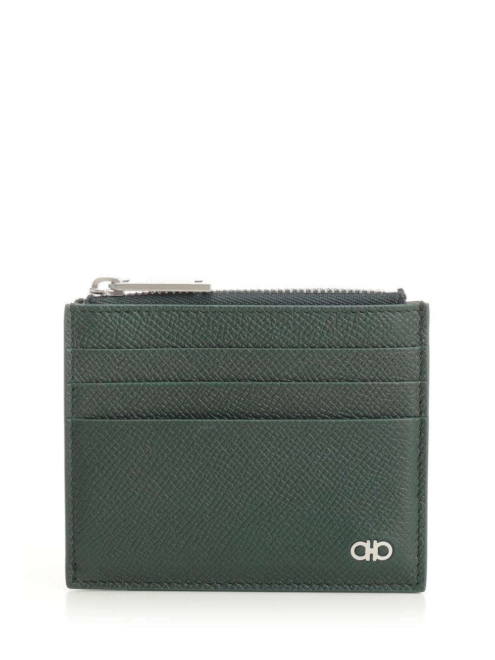 Green Ferragamo Wallets and cardholders for Men | Lyst