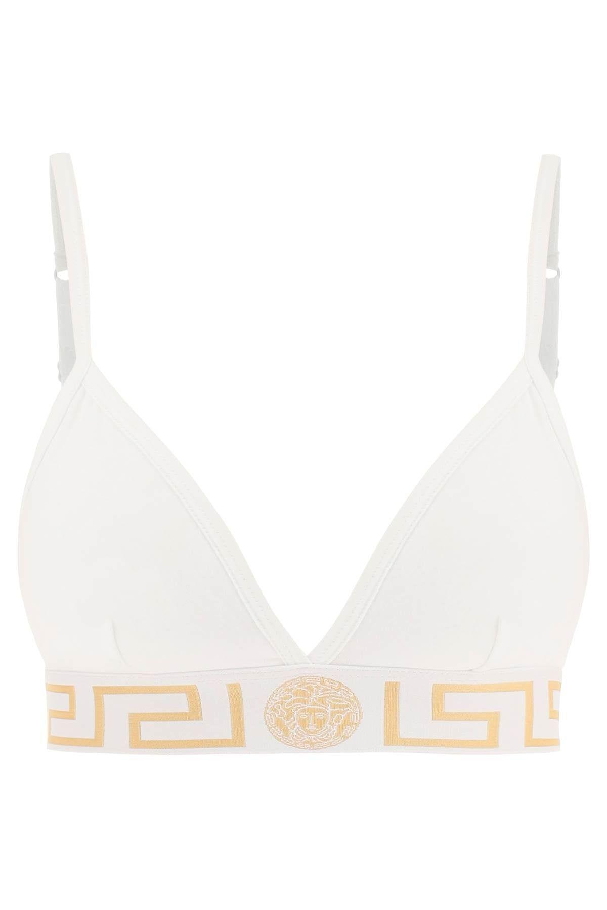 Versace Underwear: Black Greca Bra