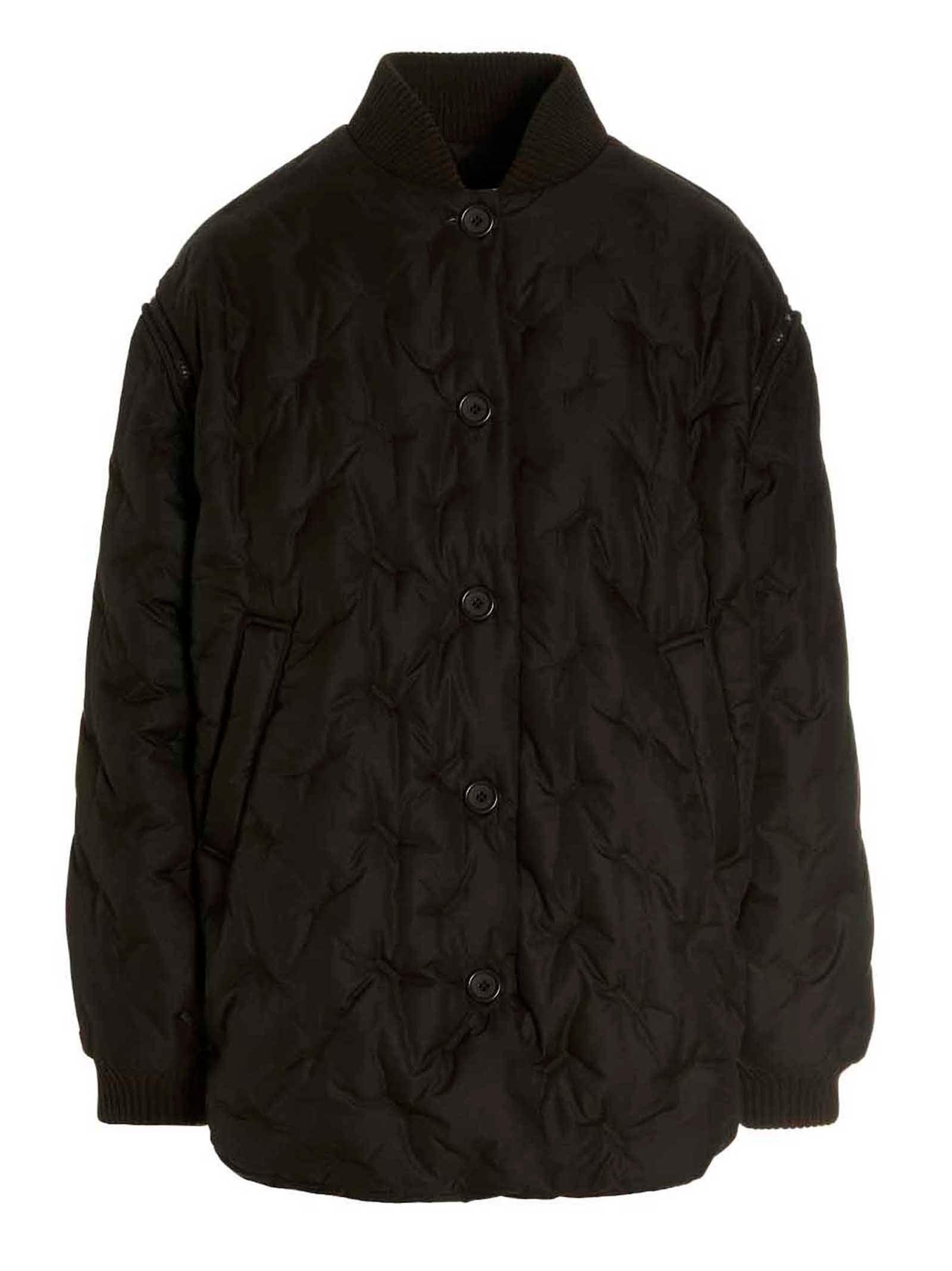 Sherpa 'gang' Reversible Bomber Jacket in Black Lyst