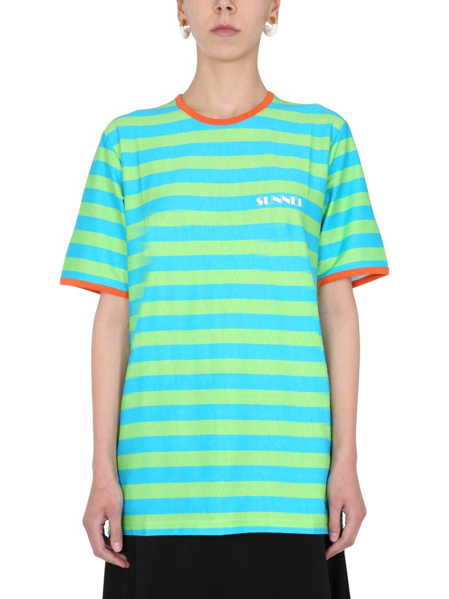 Tシャツ・カットソー SUNNEI Woman T-Shirt Multicolor RTWWTOP016 0023 SS25 TSHIRT & TOP WOMAN – SUNNEI