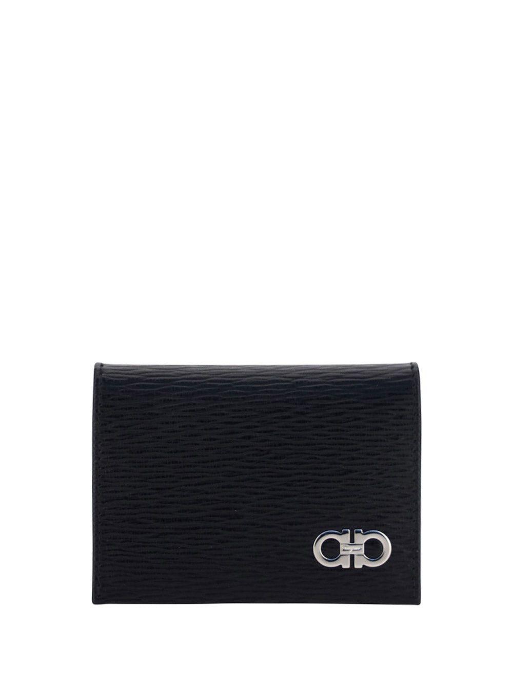 Ferragamo Portafogli Reviv Ganc in Black for Men Lyst