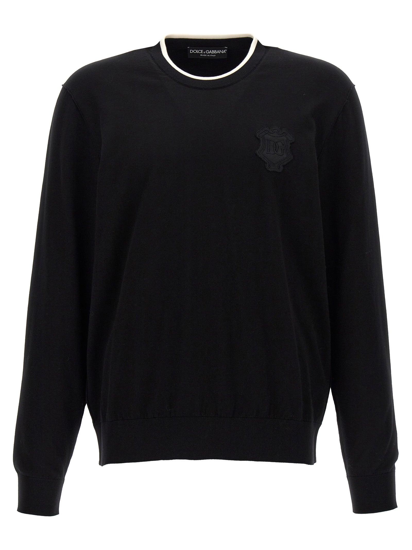 Dolce Gabbana Dg Sweater Cardigans in Black for Men Lyst