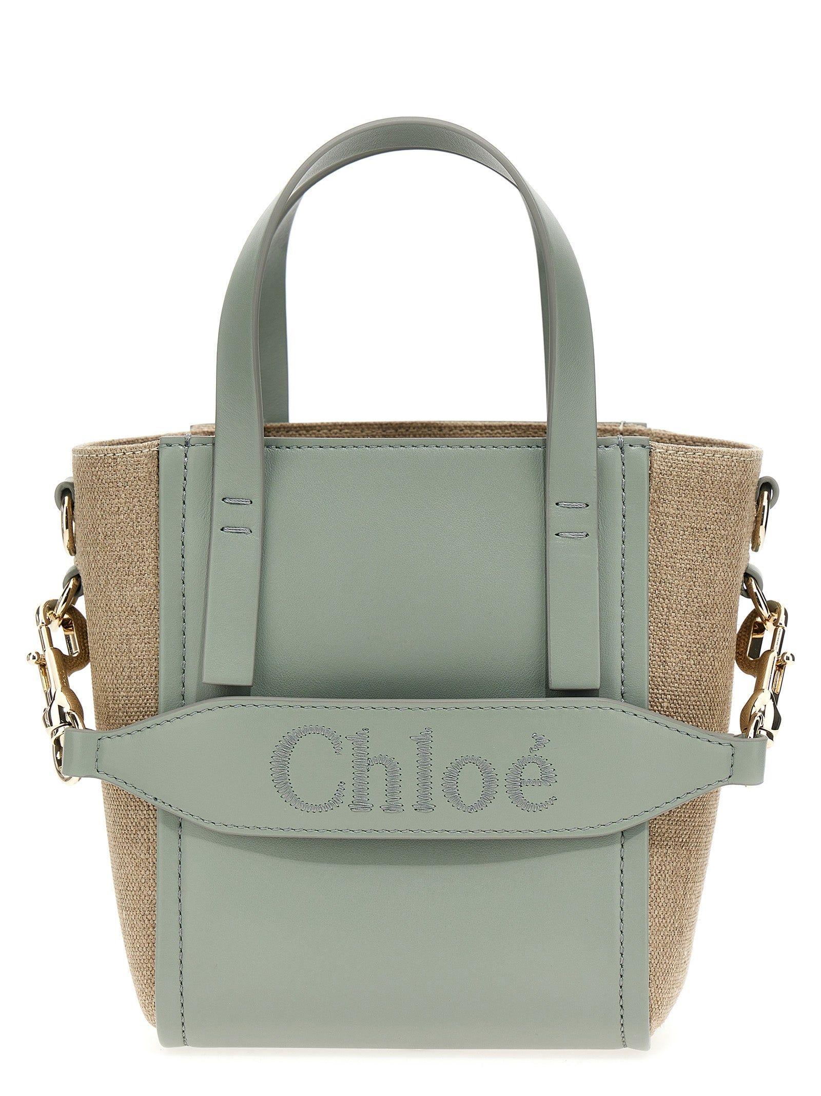 Chloé Chloe Sense Tote Bag in Green | Lyst