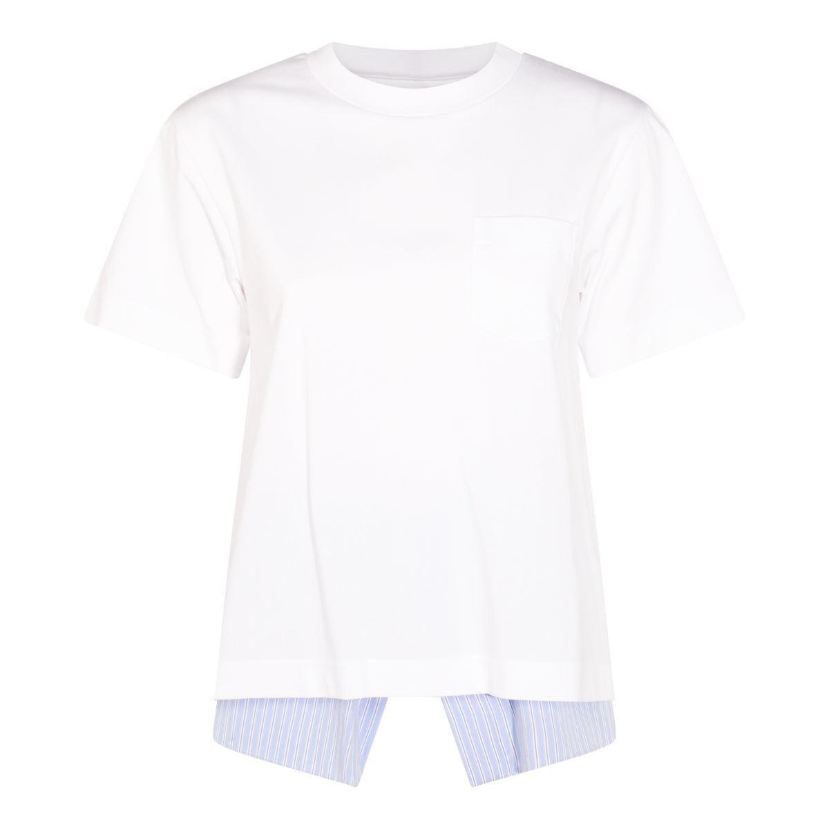 Tシャツ・カットソー SACAI Flounced T-shirt White SACAI / グラフィックカットソー｜ESTNATION ONLINE STORE
