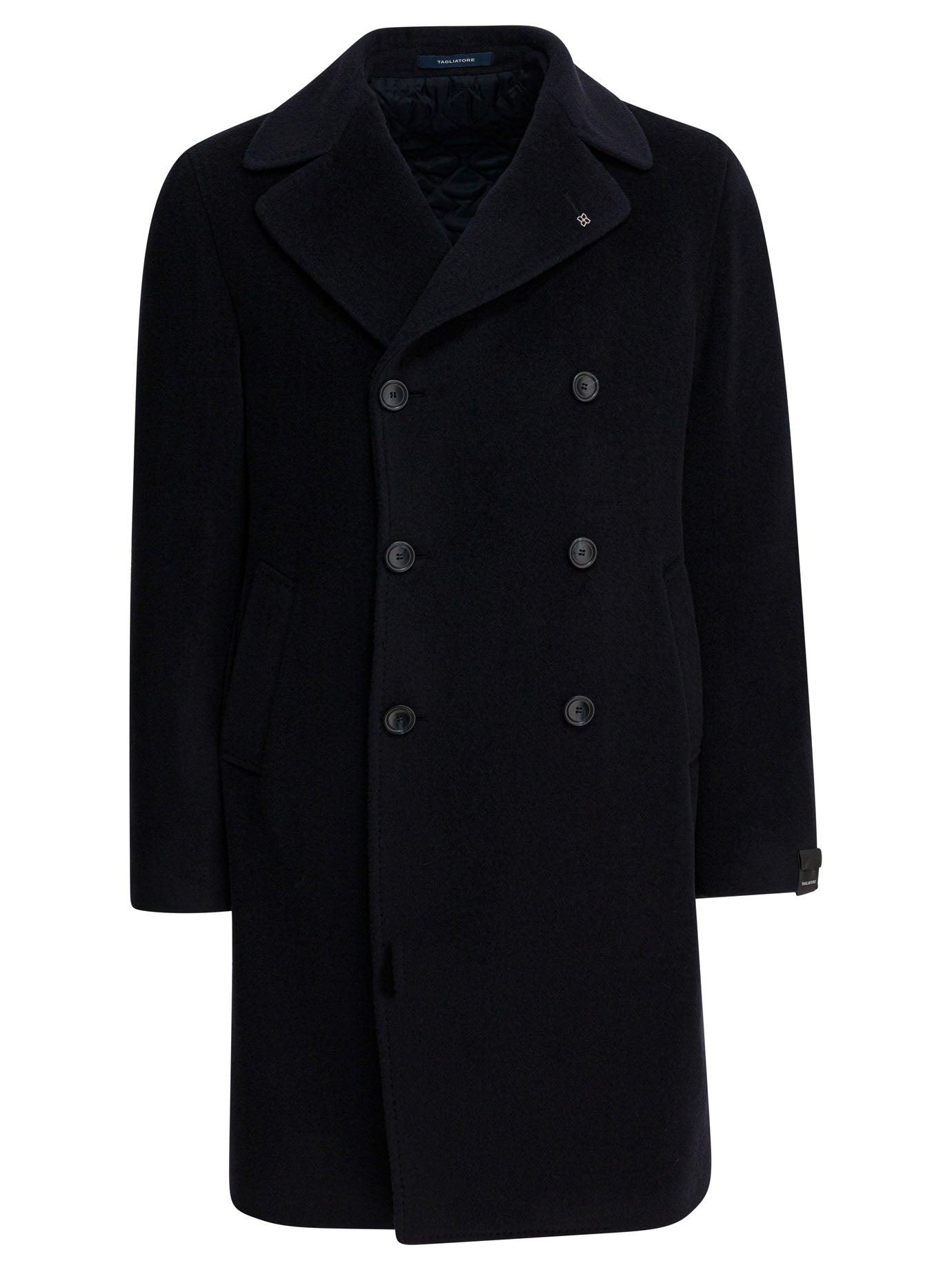 ジャケット・アウター Tagliatore coat TAGLIATORE（タリアトーレ）ウールカシミアフランネルチェスター