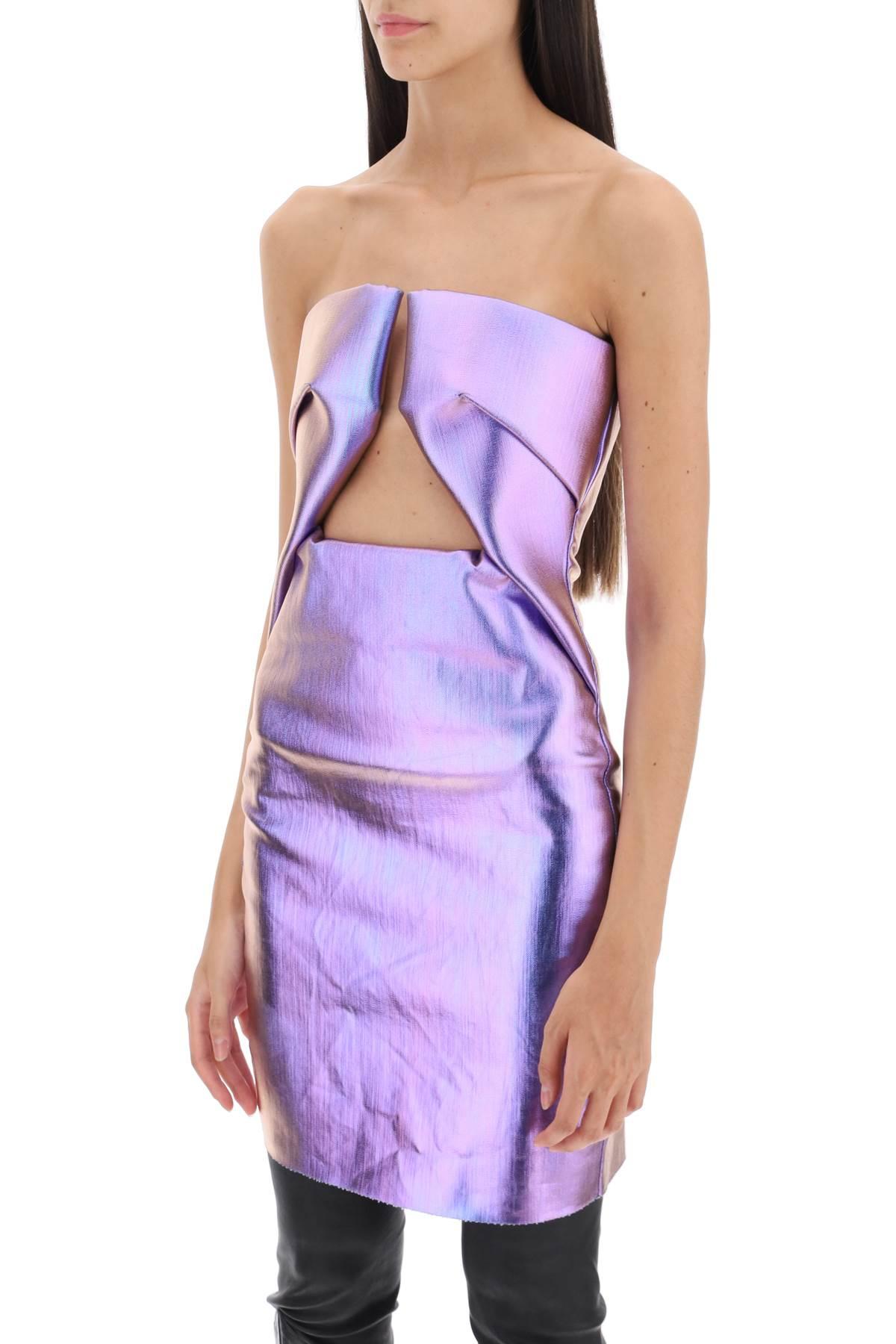 【関税＆送料込み】Rick Owens Short Dress Prong Rick Owens Prong Mini Dress in Aurora | FWRD