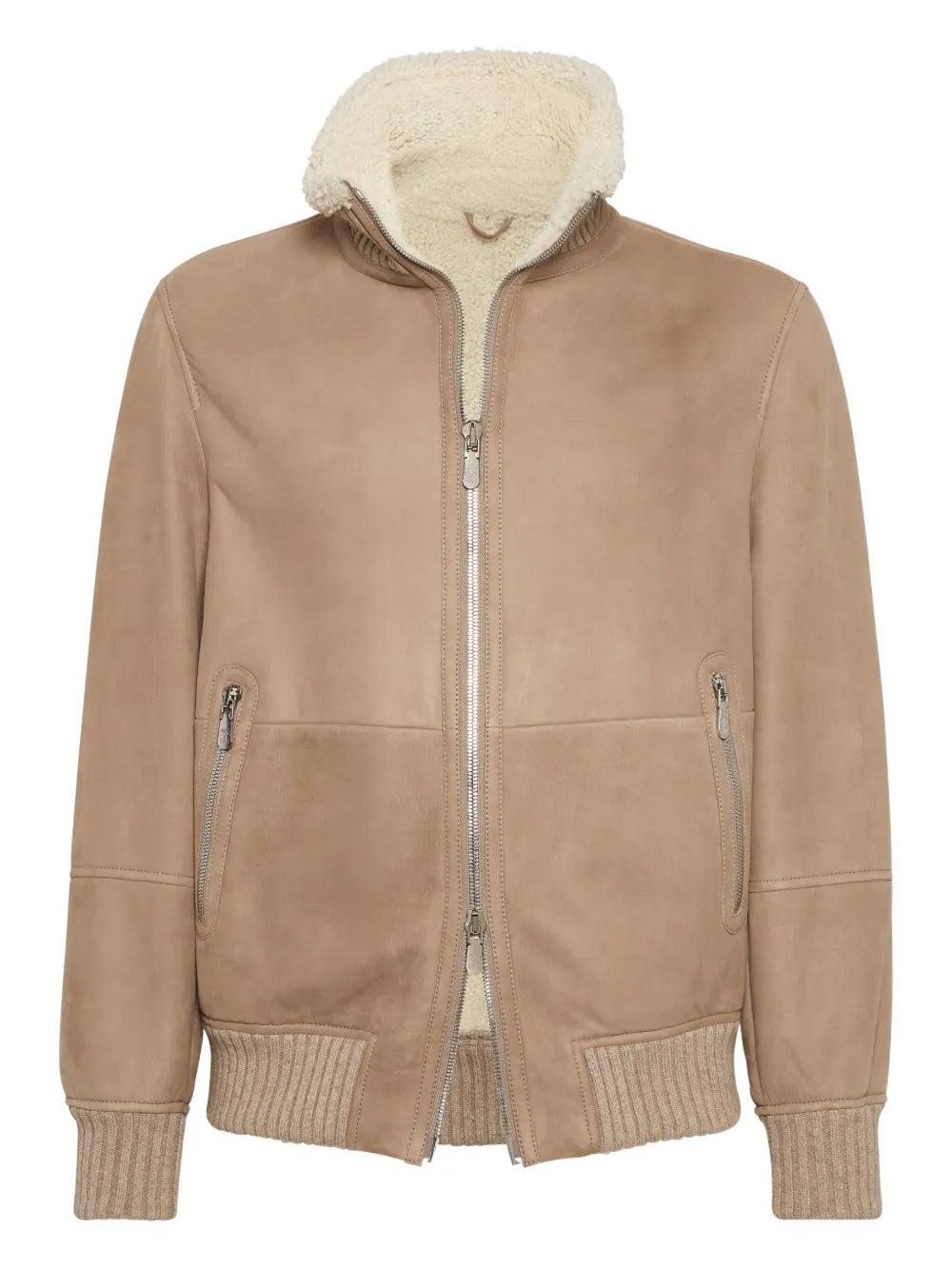 Brunello Cucinelli Leather jackets for Men | Online Sale up