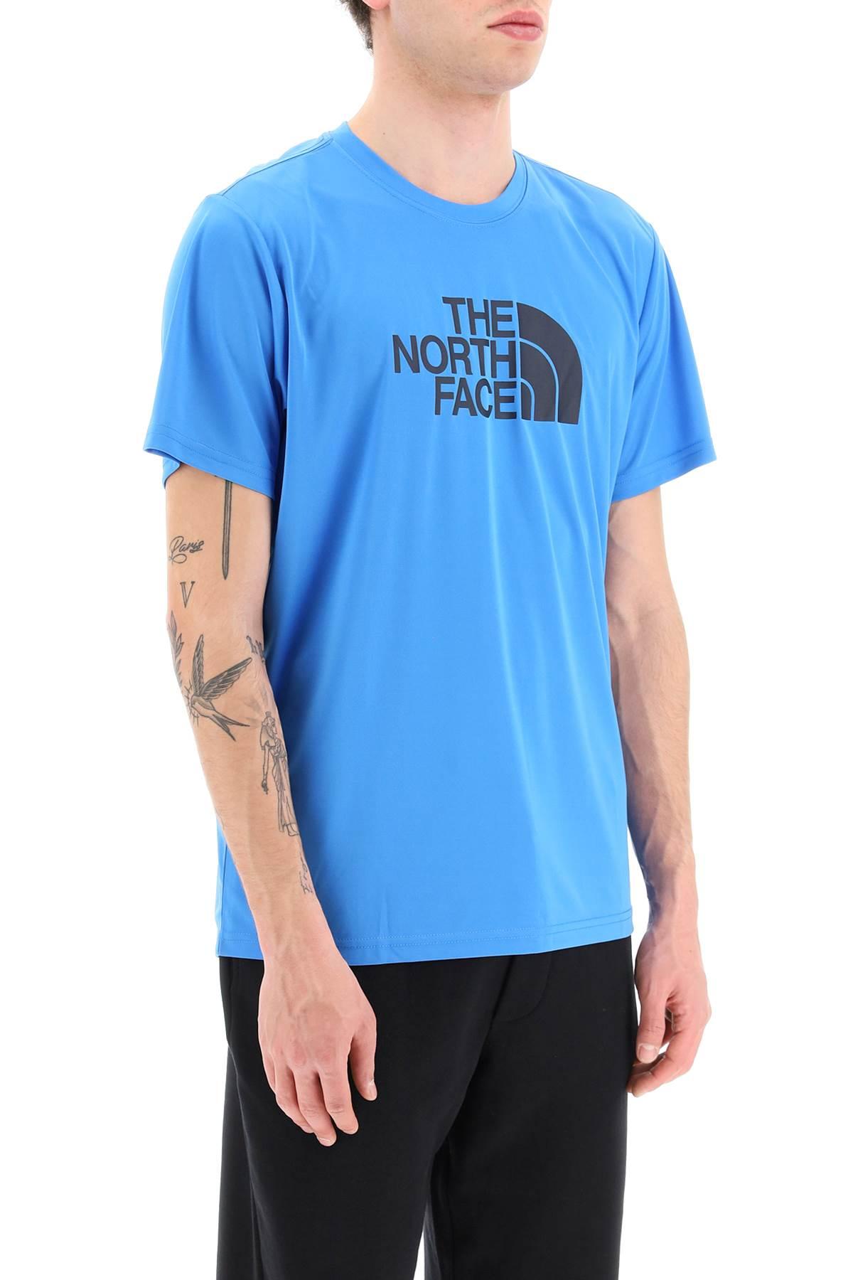 The North Face Reaxion Easy T-shirt In Flashdry in Blue for Men | Lyst