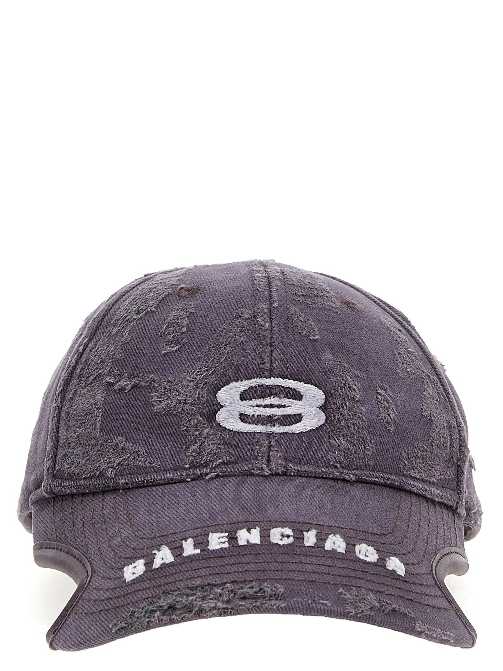 balenciaga purple hat