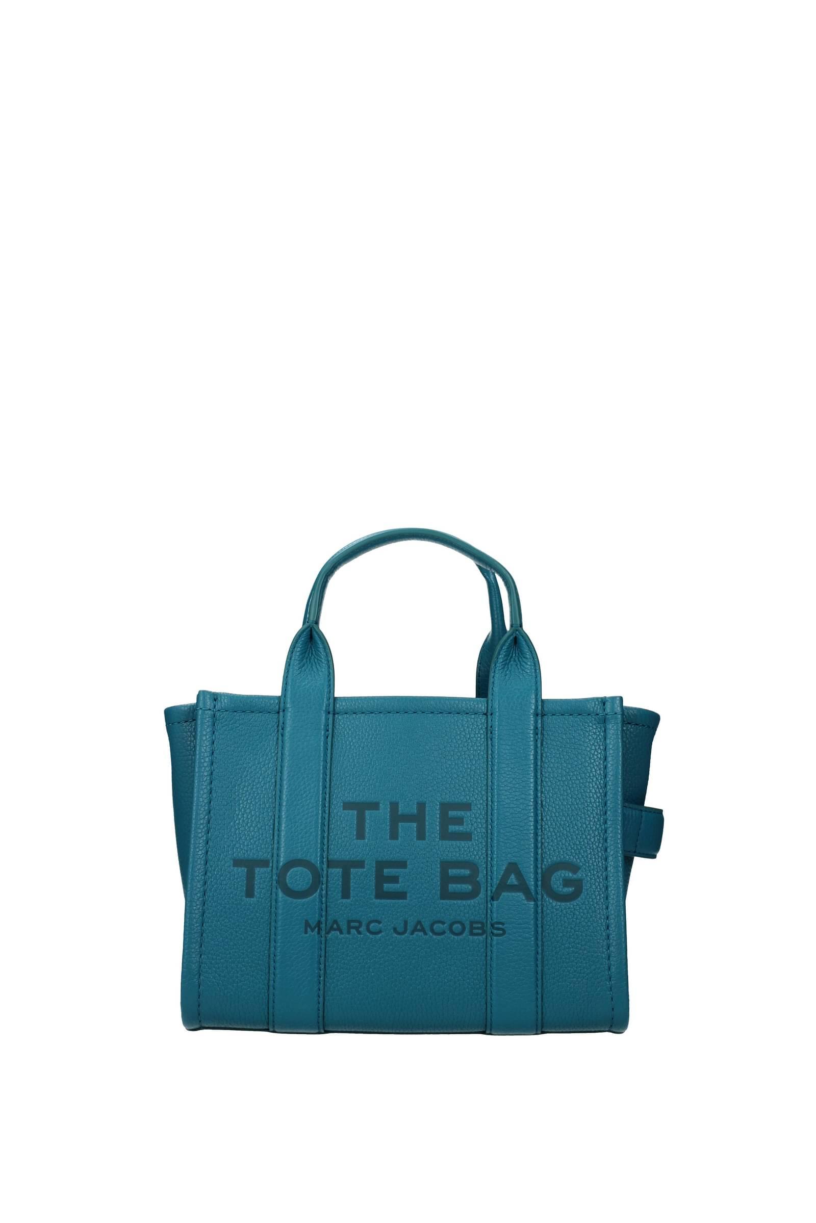 The Small Tote Bag - Marc Jacobs - Harbor Blue - Cotton