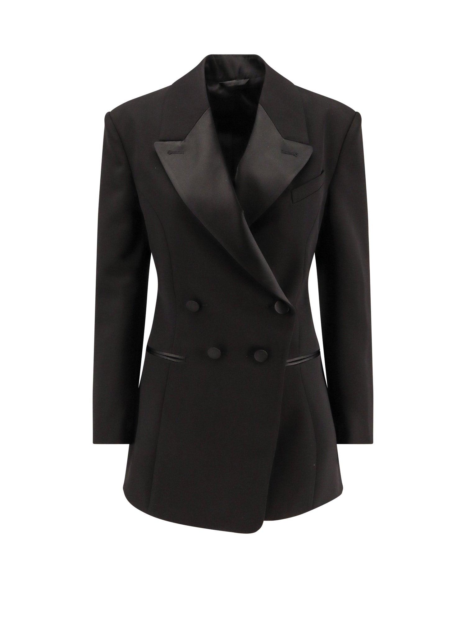 ジャケット GIVENCHY Black wool blend oversize blazer (BW30J3100H 001) GIVENCHY Wool-blend blazer | Harvey Nichols