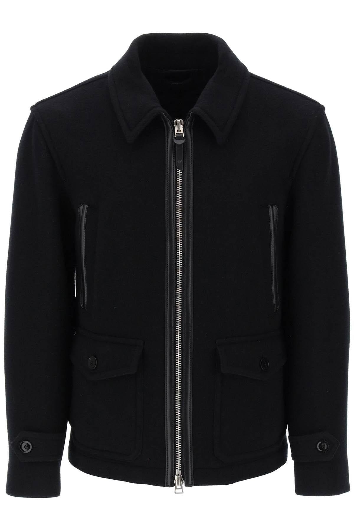 Zip up online pea coat