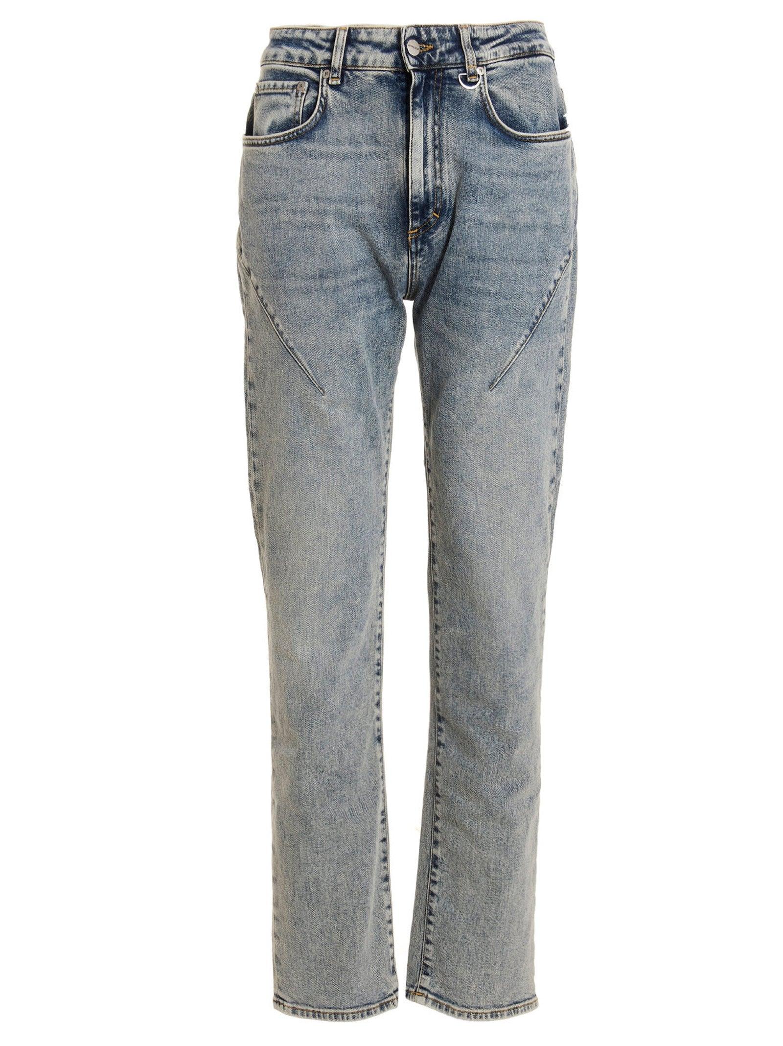 Represent Jeans 'Baggy Denim Front Stitch' in Blue for Men Lyst