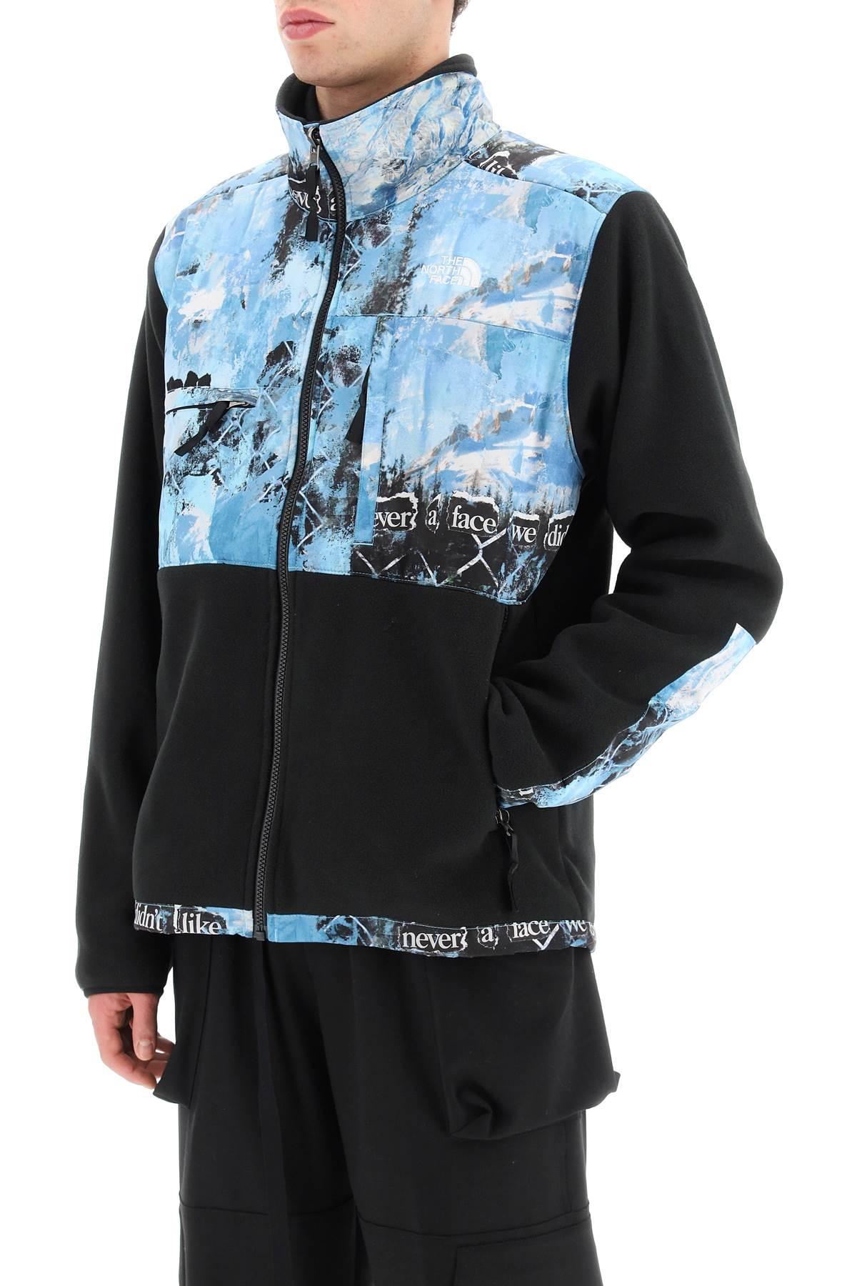The North Face Denali Fleece Jacket With Nylon Inserts in Blue for