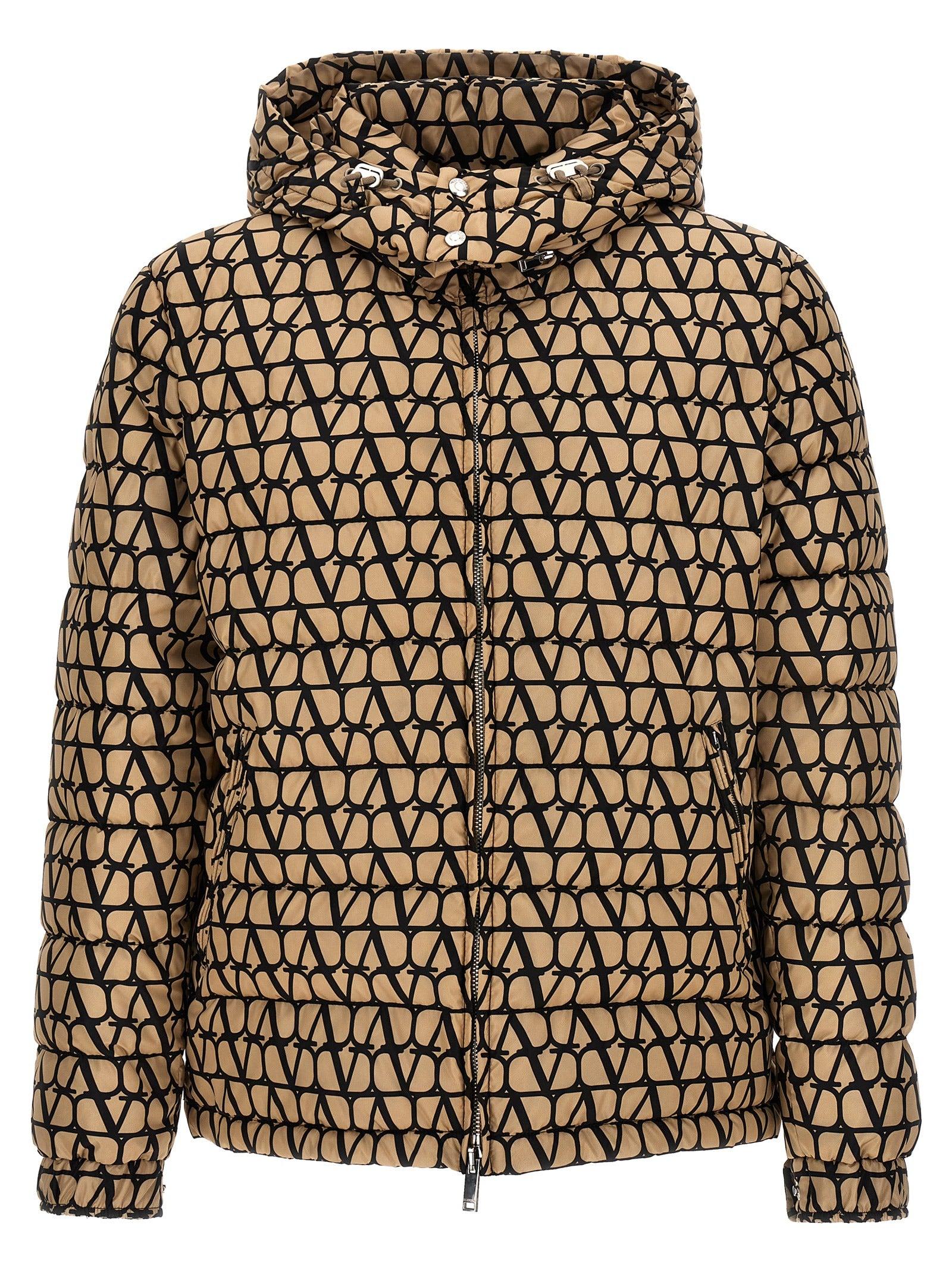 Monogram Reversible Nylon Windbreaker - Luxury Beige