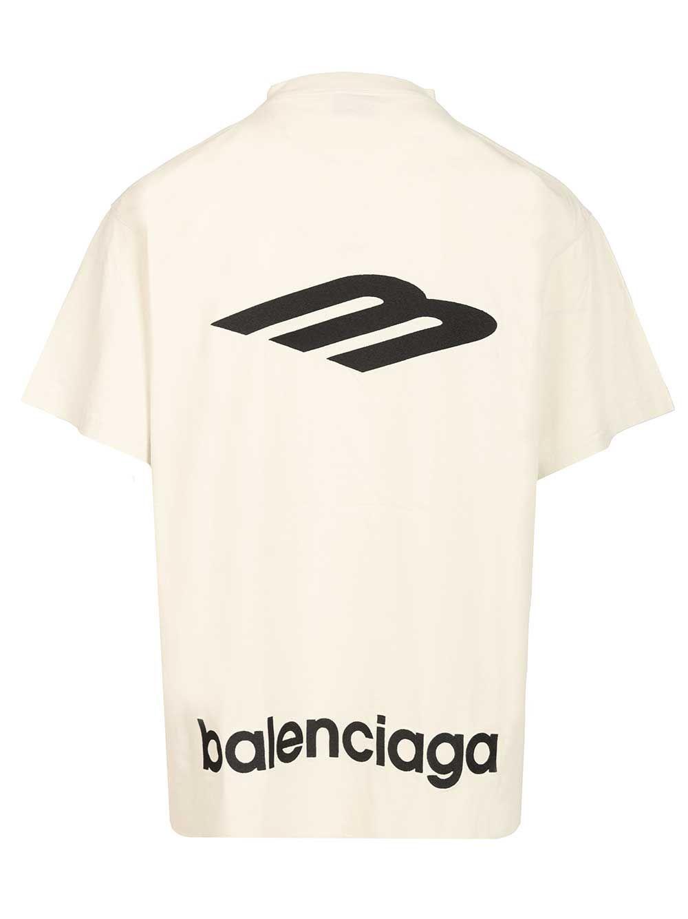 松永 BALENCIAGA 23SS logo-print T-shirt 松永様専用 BALENCIAGA 23SS logo-print T-shirt