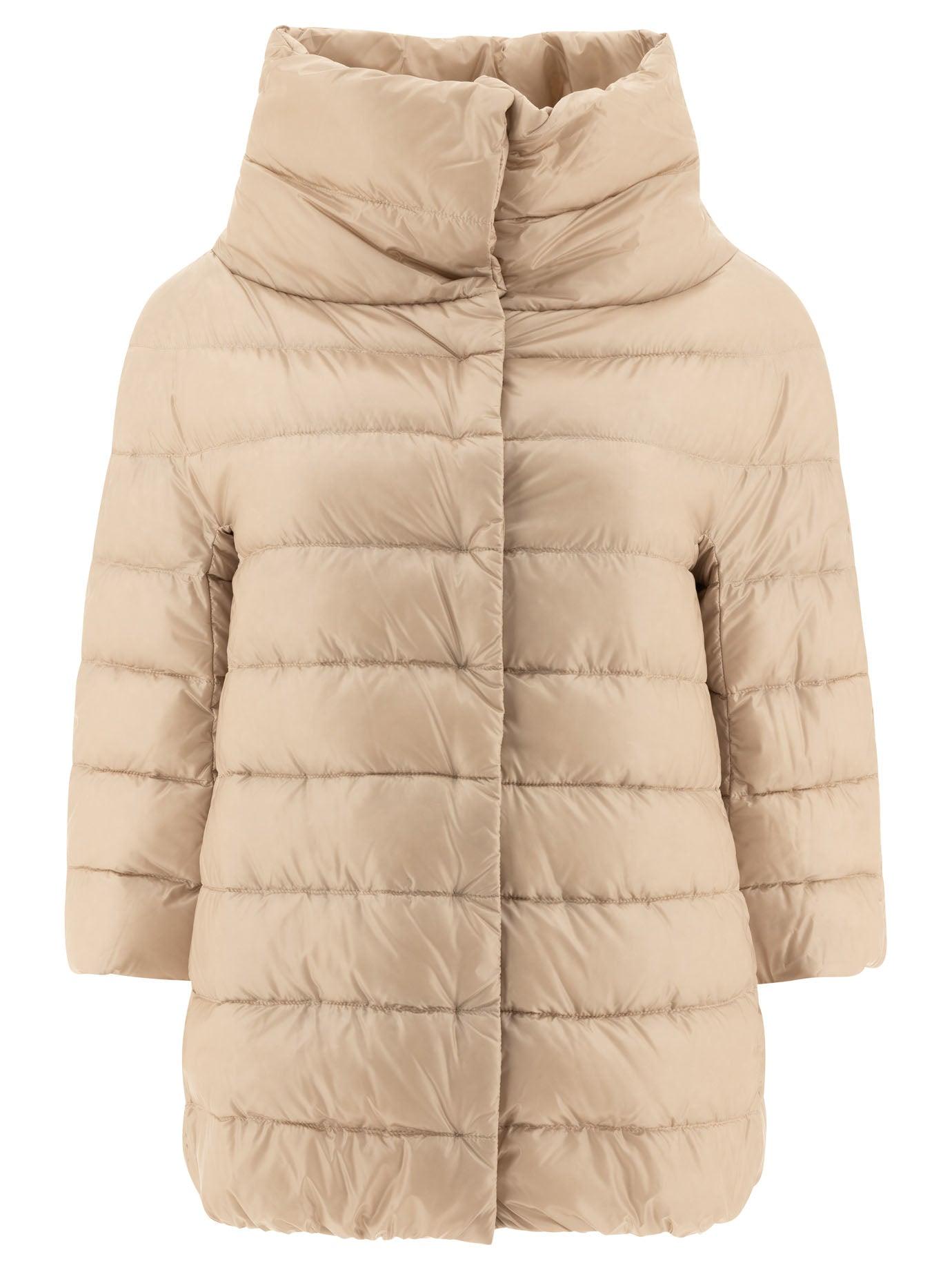 Herno Aminta Jackets in Natural Lyst